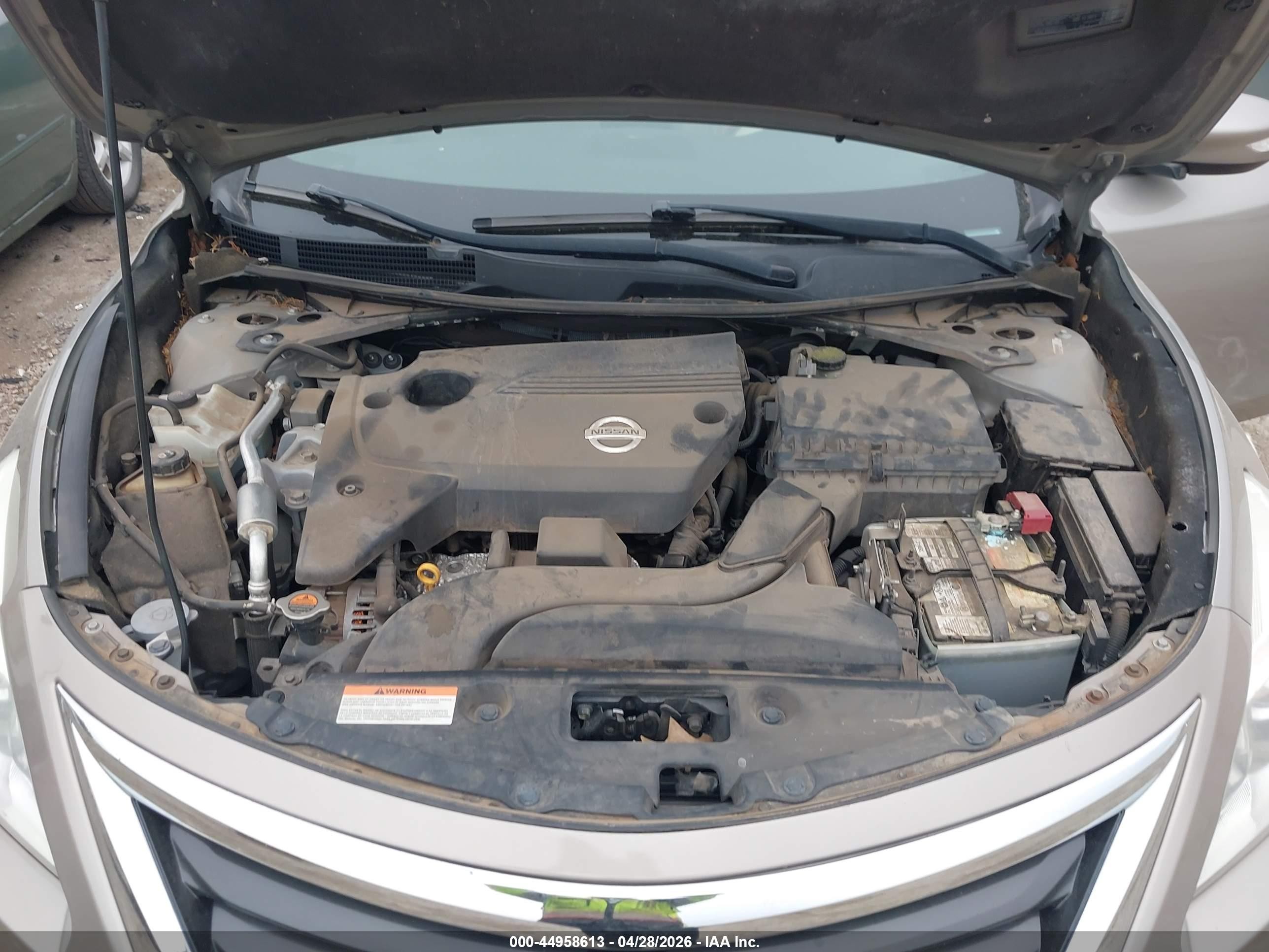 2014 Nissan Altima 2.5 Sl Серый vin: 1N4AL3AP8EN232578