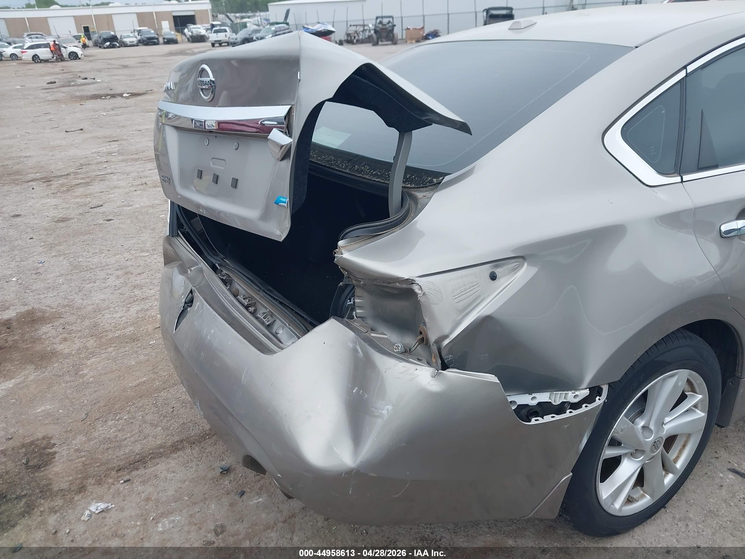2014 Nissan Altima 2.5 Sl Серый vin: 1N4AL3AP8EN232578