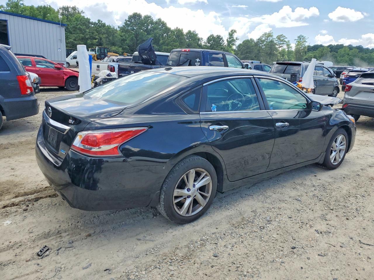 2014 Nissan Altima 2.5 Sv Black vin: 1N4AL3AP8EN235299