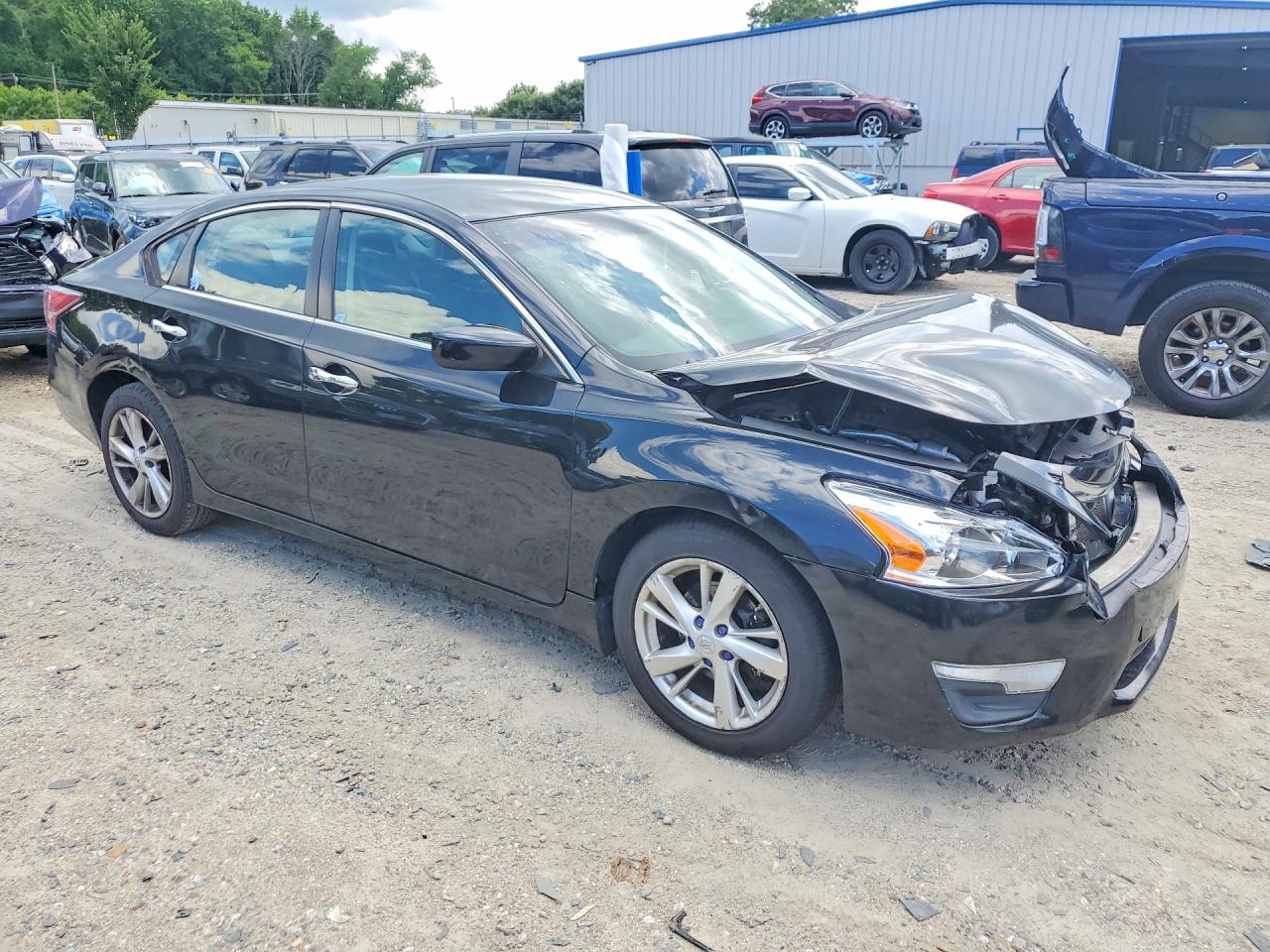2014 Nissan Altima 2.5 Sv Black vin: 1N4AL3AP8EN235299
