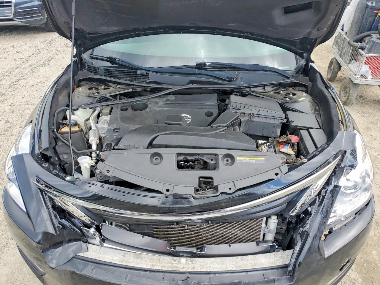 2014 Nissan Altima 2.5 Sv Black vin: 1N4AL3AP8EN235299