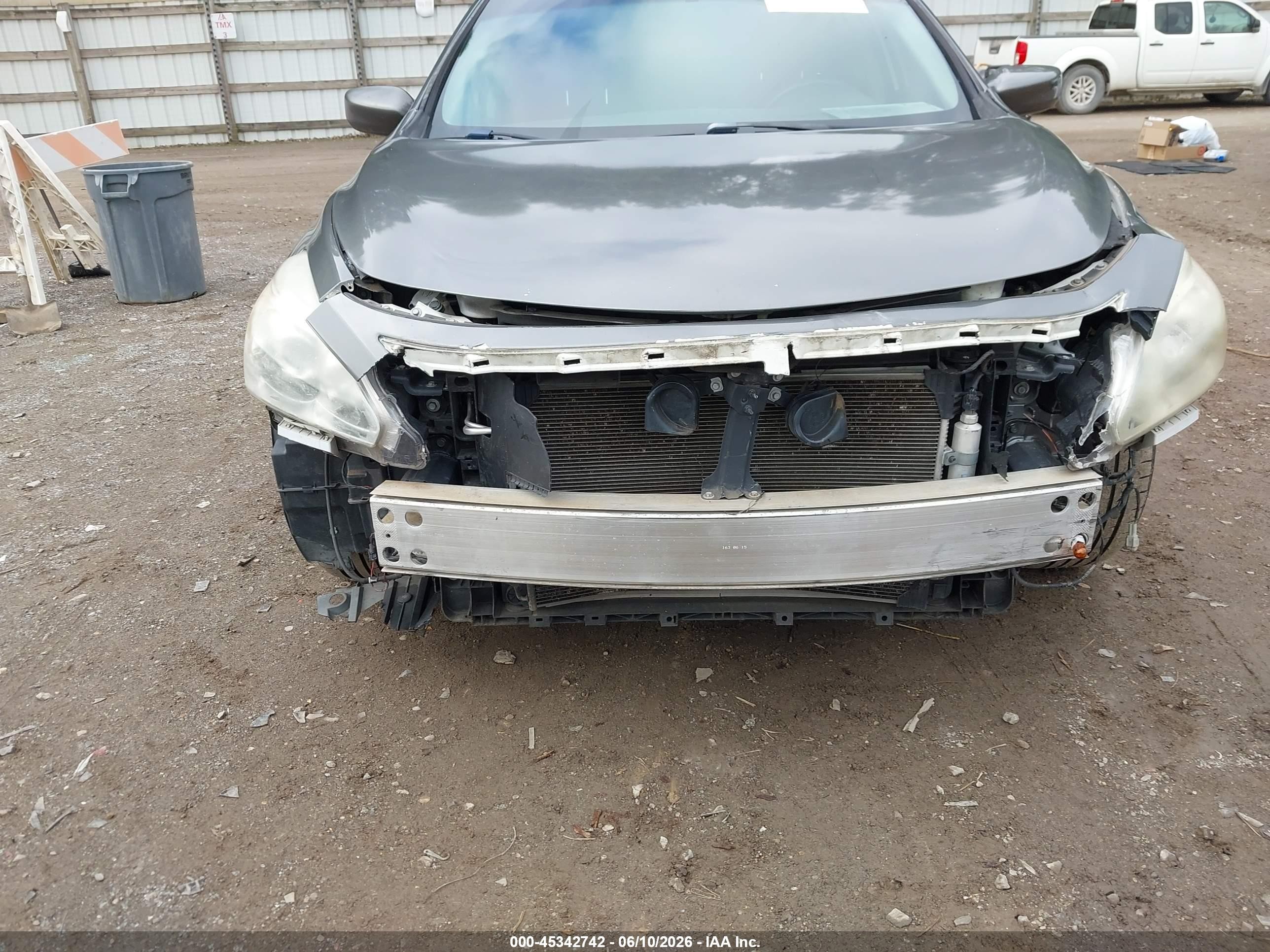 2014 Nissan Altima 2.5 Sv Gray vin: 1N4AL3AP8EN235951