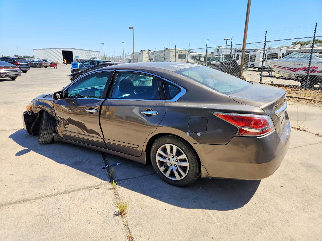 2014 Nissan Altima 2.5 S Brown vin: 1N4AL3AP8EN238722