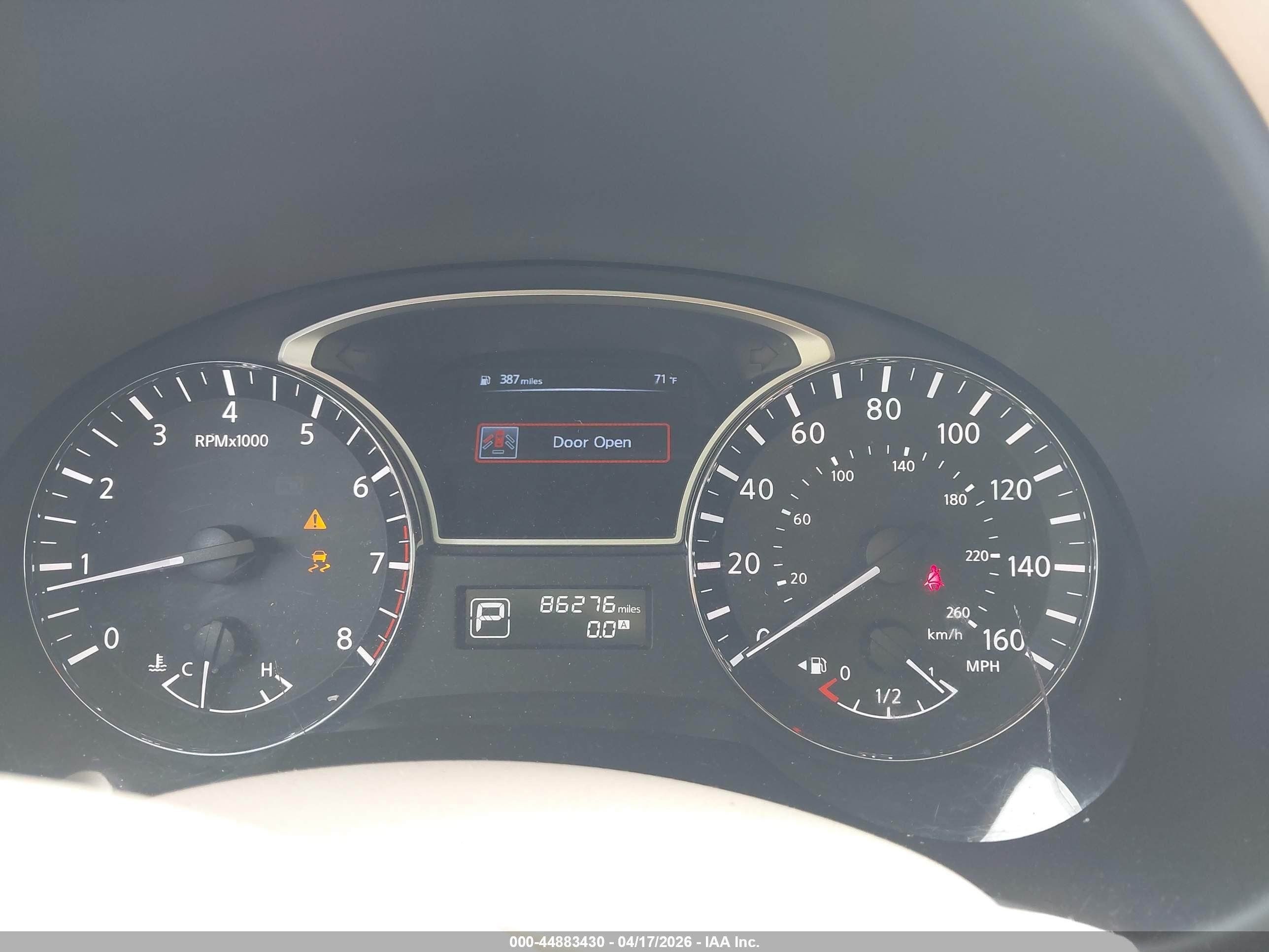 2014 Nissan Altima 2.5 Sl White vin: 1N4AL3AP8EN241510
