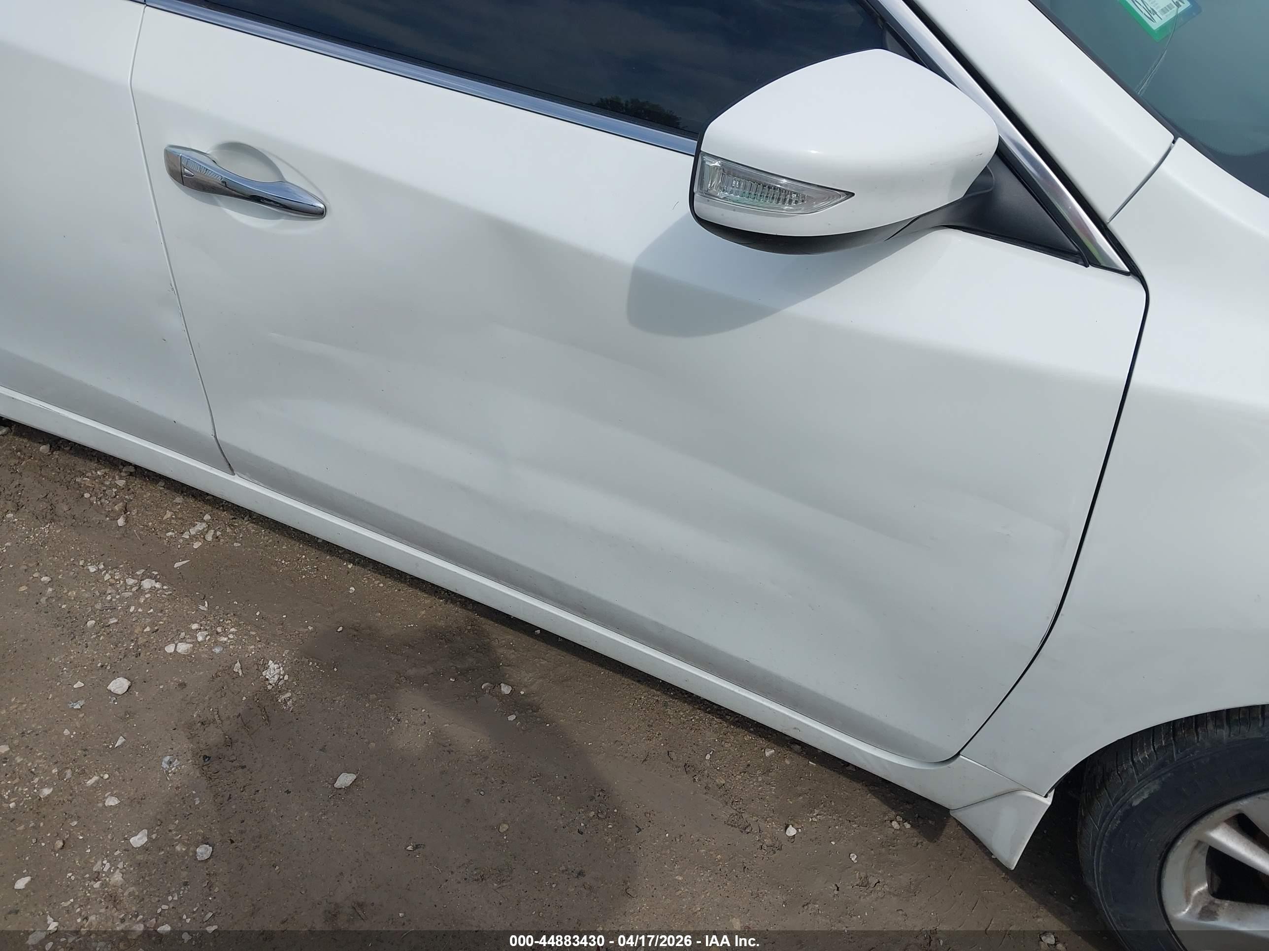 2014 Nissan Altima 2.5 Sl White vin: 1N4AL3AP8EN241510