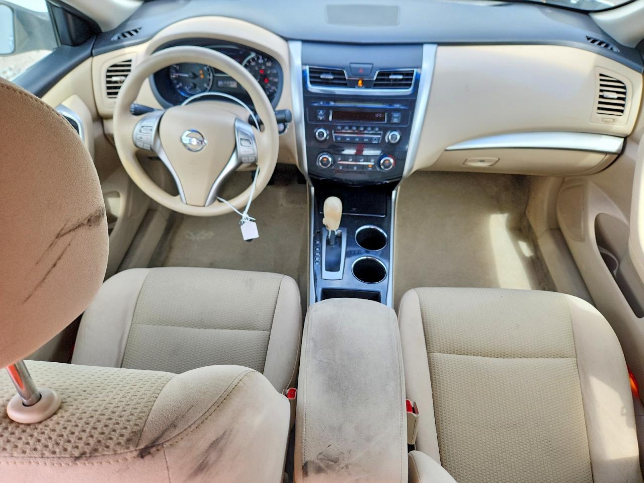 2014 Nissan Altima 2.5 S White vin: 1N4AL3AP8EN247517