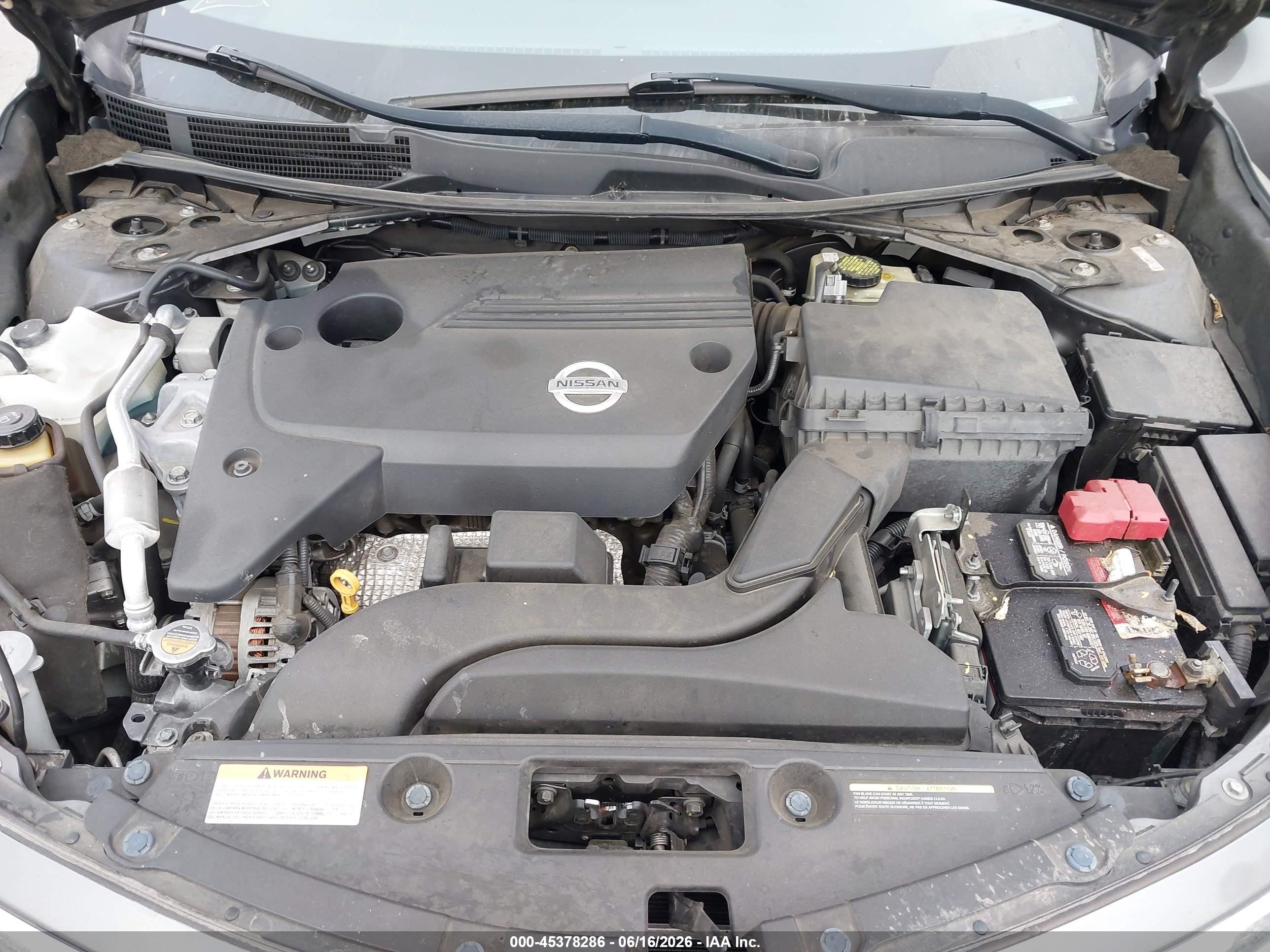 2014 Nissan Altima 2.5 Sv Gray vin: 1N4AL3AP8EN250420