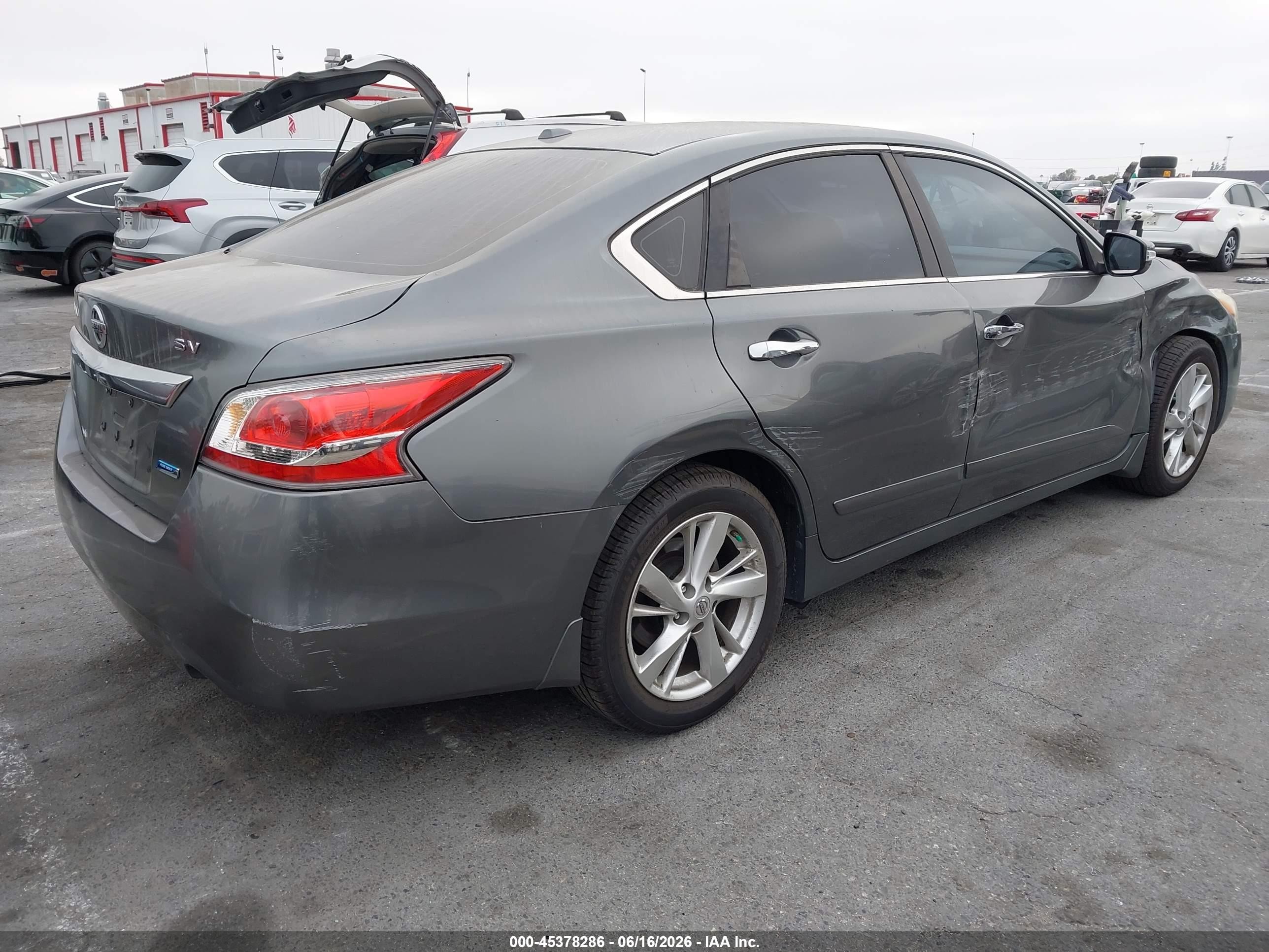 2014 Nissan Altima 2.5 Sv Gray vin: 1N4AL3AP8EN250420
