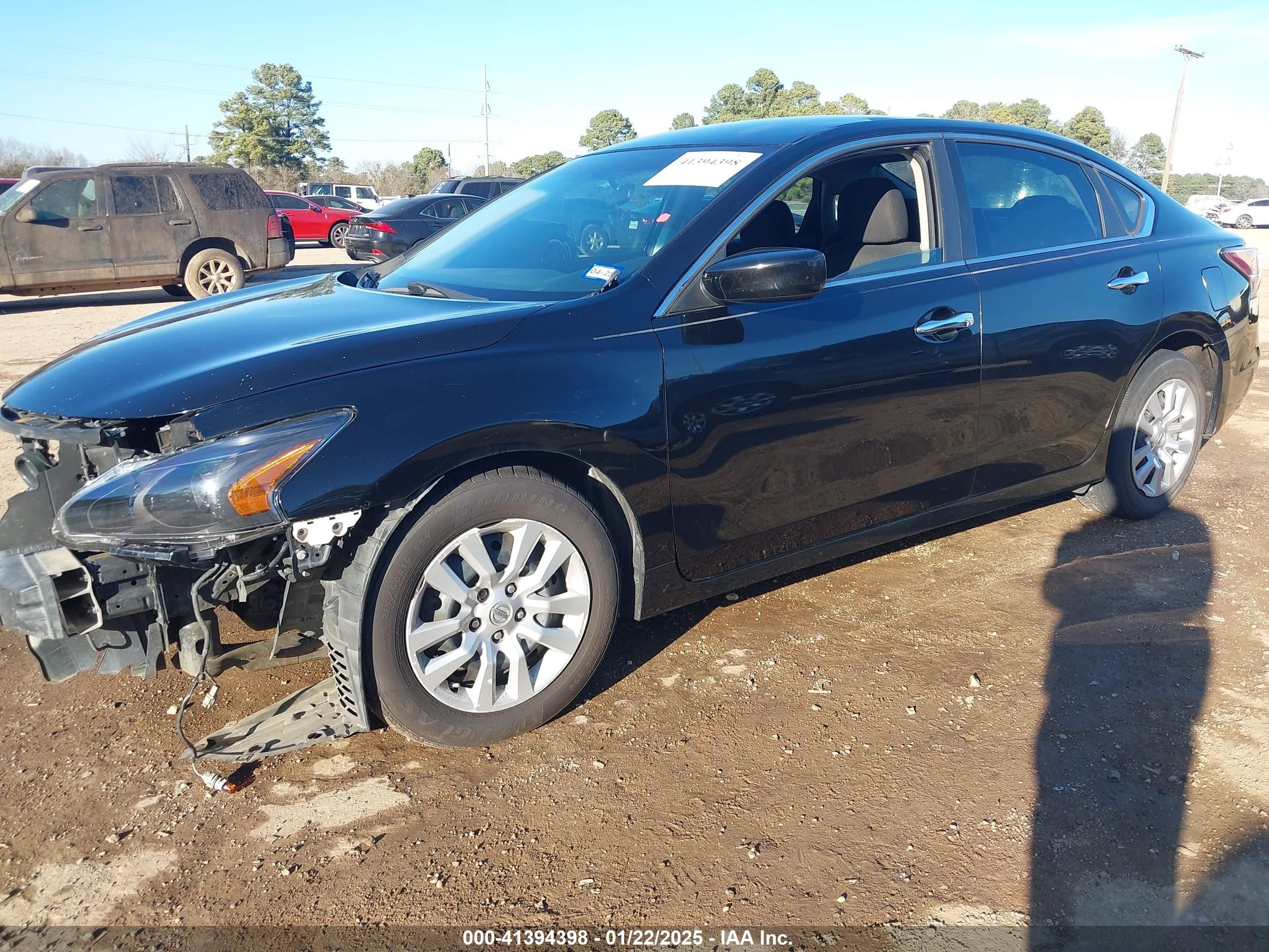 2014 Nissan Altima 2.5 S Black vin: 1N4AL3AP8EN330137