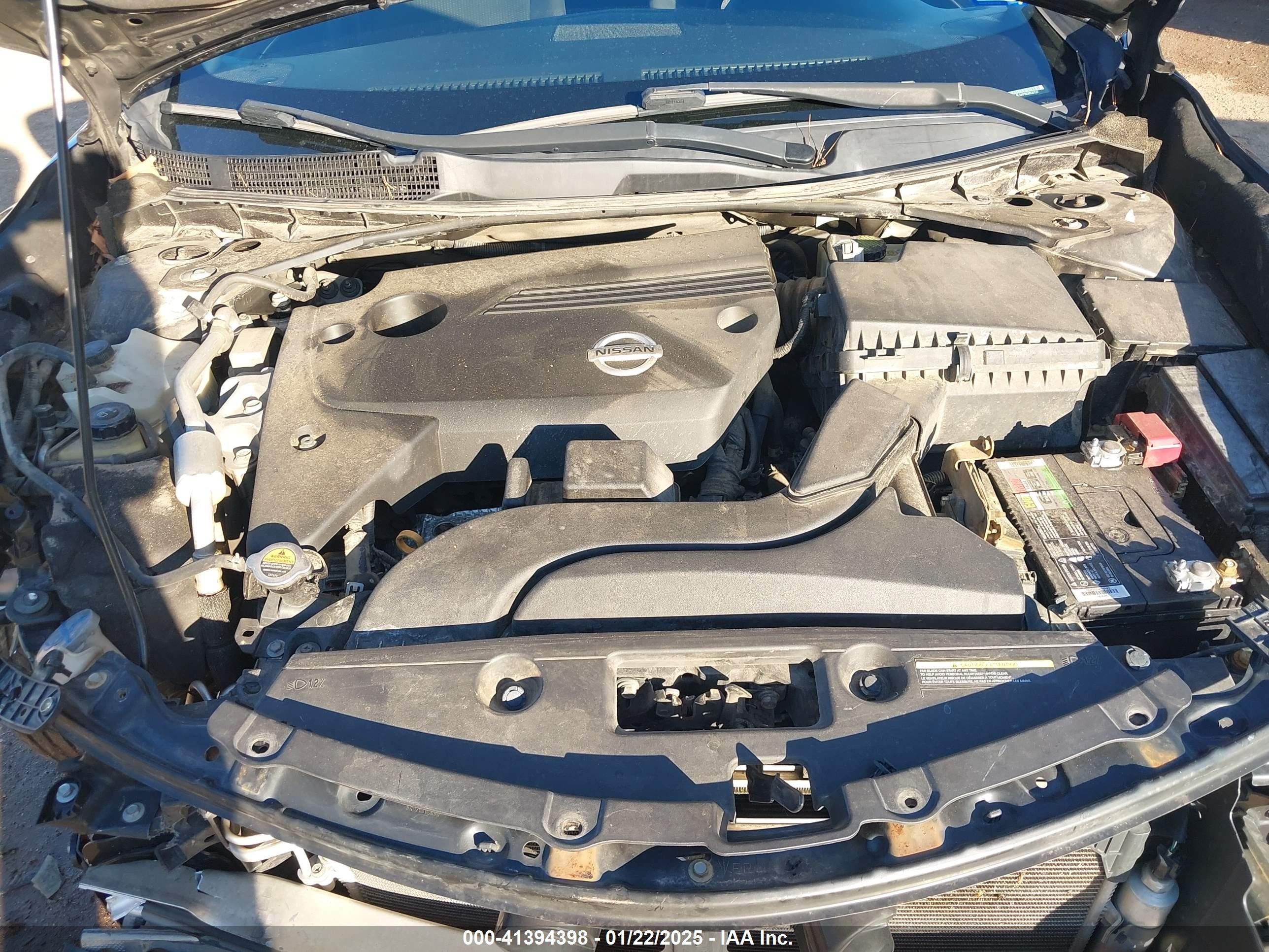 2014 Nissan Altima 2.5 S Black vin: 1N4AL3AP8EN330137