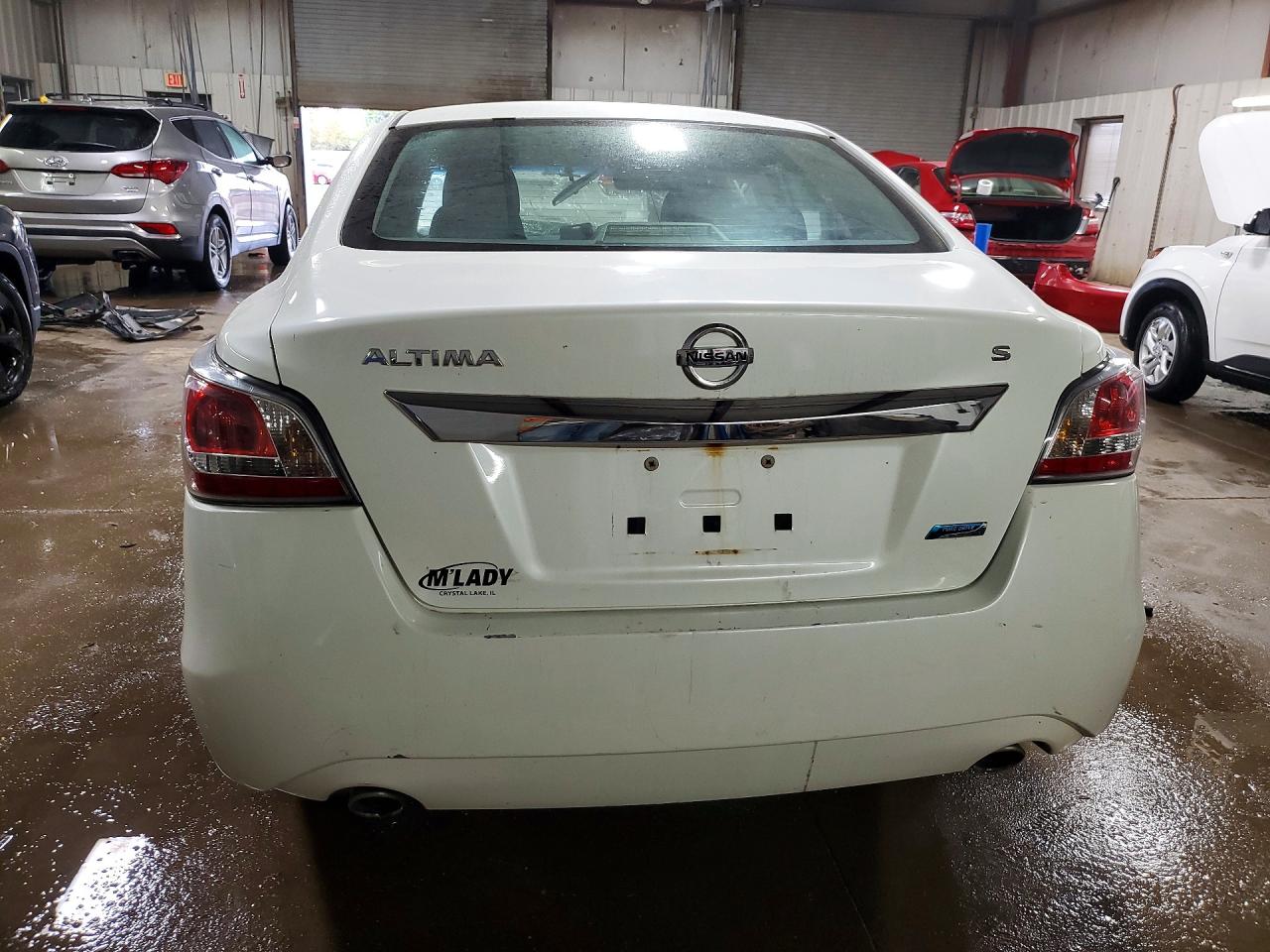 2014 Nissan Altima 2.5 S White vin: 1N4AL3AP8EN341669