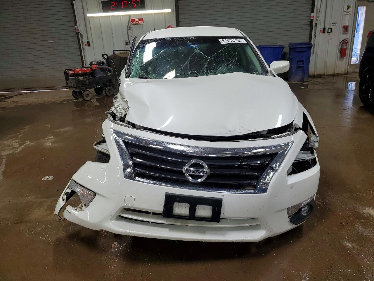 2014 Nissan Altima 2.5 S White vin: 1N4AL3AP8EN341669