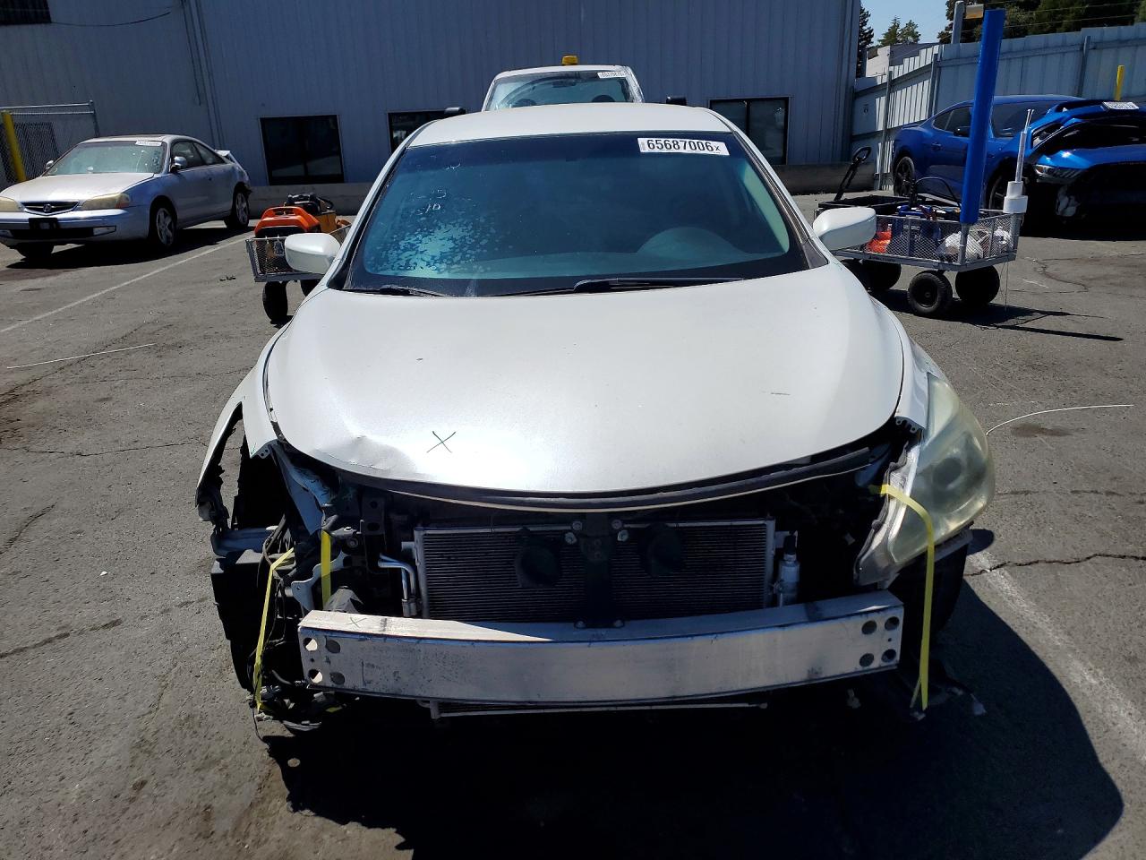 2014 Nissan Altima 2.5 S Белый vin: 1N4AL3AP8EN344510