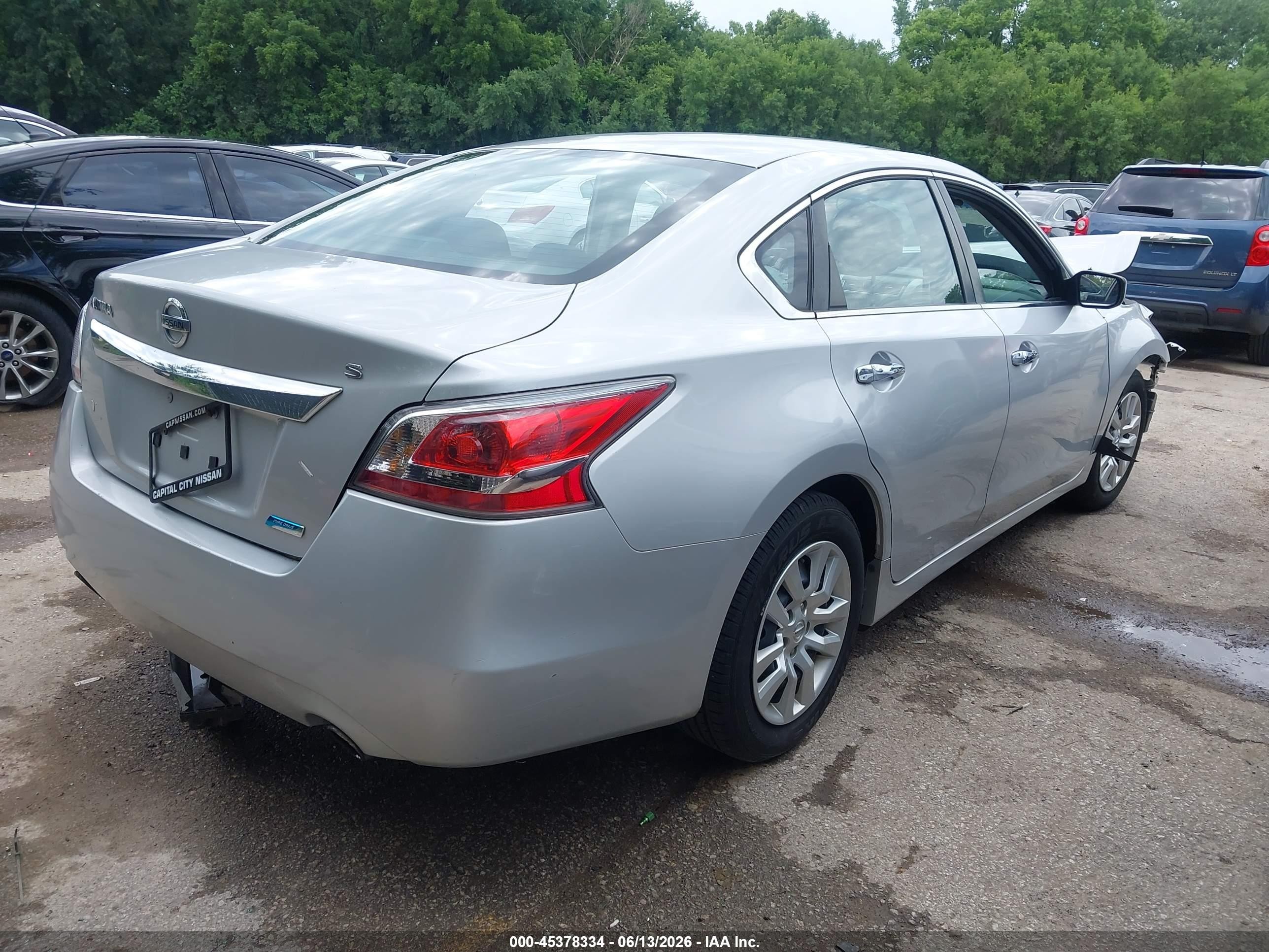 2014 Nissan Altima 2.5/2.5 S/2.5 Sl/2.5 Sv Silver vin: 1N4AL3AP8EN352400