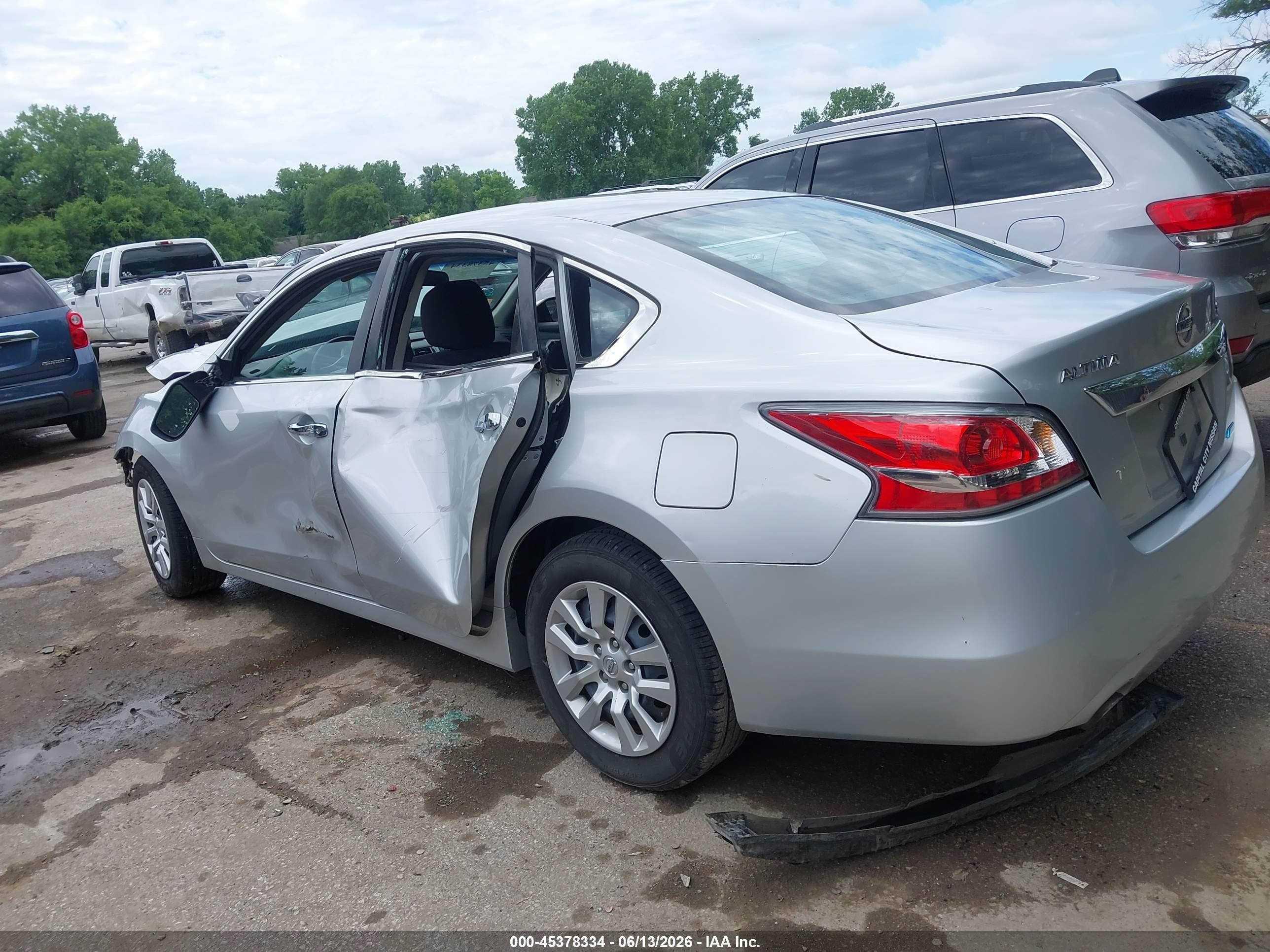 2014 Nissan Altima 2.5/2.5 S/2.5 Sl/2.5 Sv Silver vin: 1N4AL3AP8EN352400