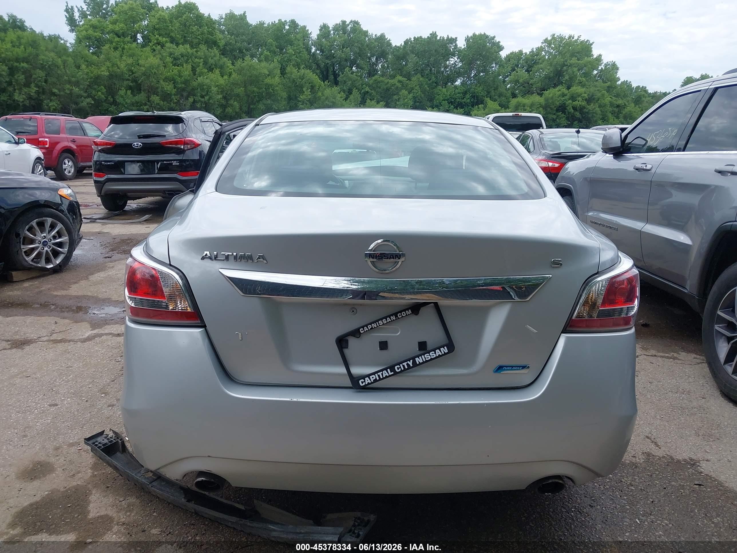 2014 Nissan Altima 2.5/2.5 S/2.5 Sl/2.5 Sv Silver vin: 1N4AL3AP8EN352400
