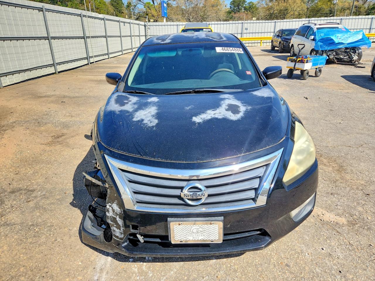 2014 Nissan Altima Black vin: 1N4AL3AP8EN355183
