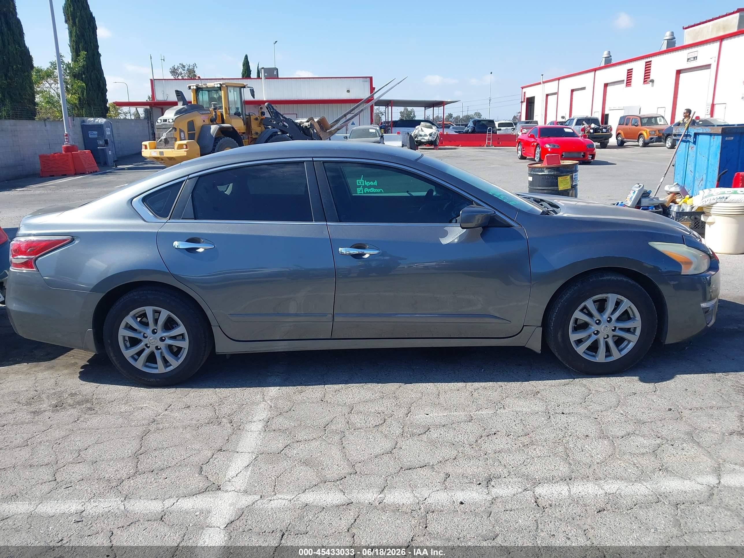 2014 Nissan Altima 2.5 S Gray vin: 1N4AL3AP8EN356298