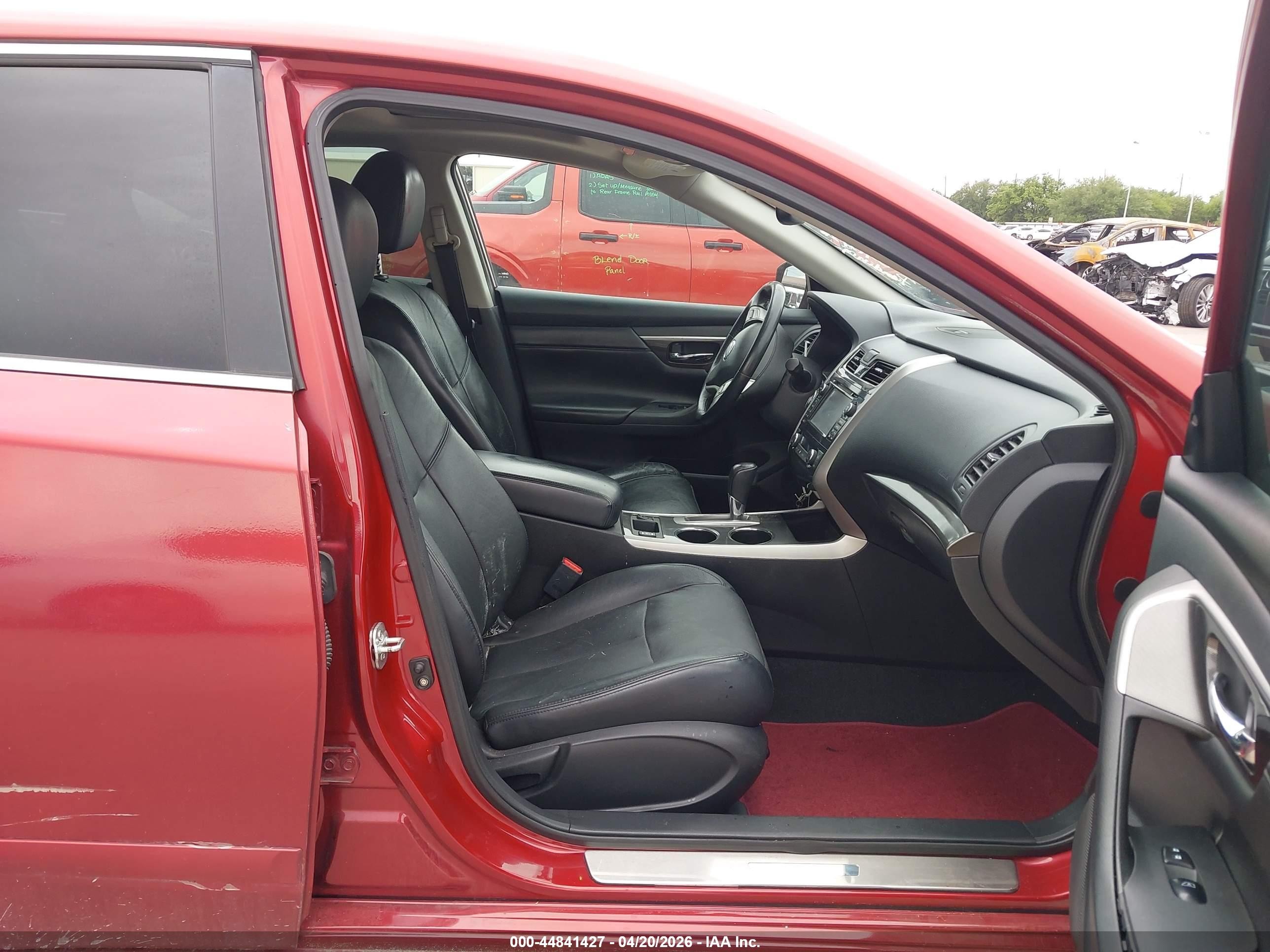 2014 Nissan Altima 2.5 Sl Maroon vin: 1N4AL3AP8EN364207