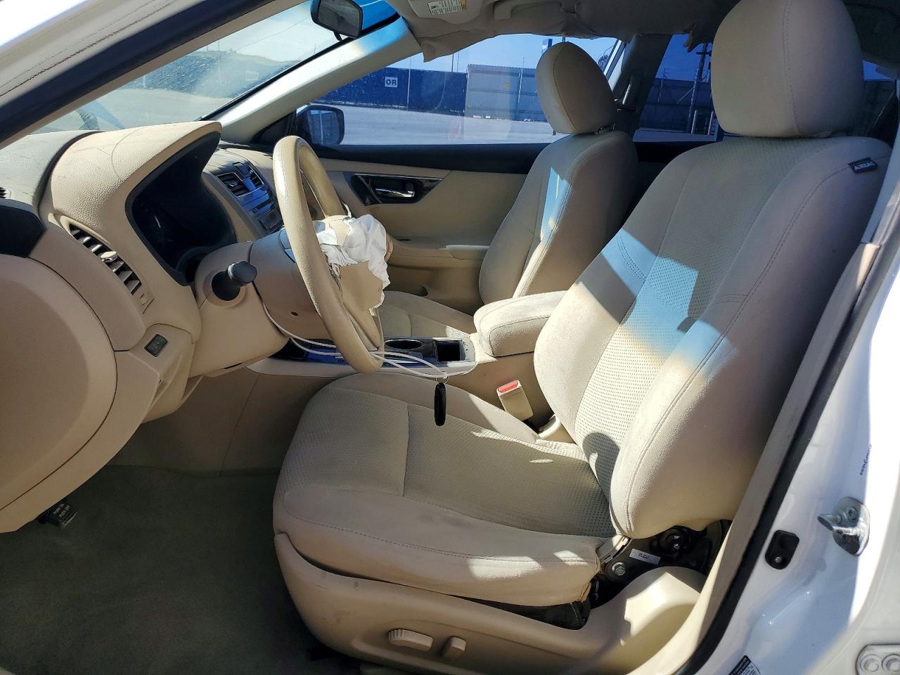 2014 Nissan Altima 2.5 S White vin: 1N4AL3AP8EN366099