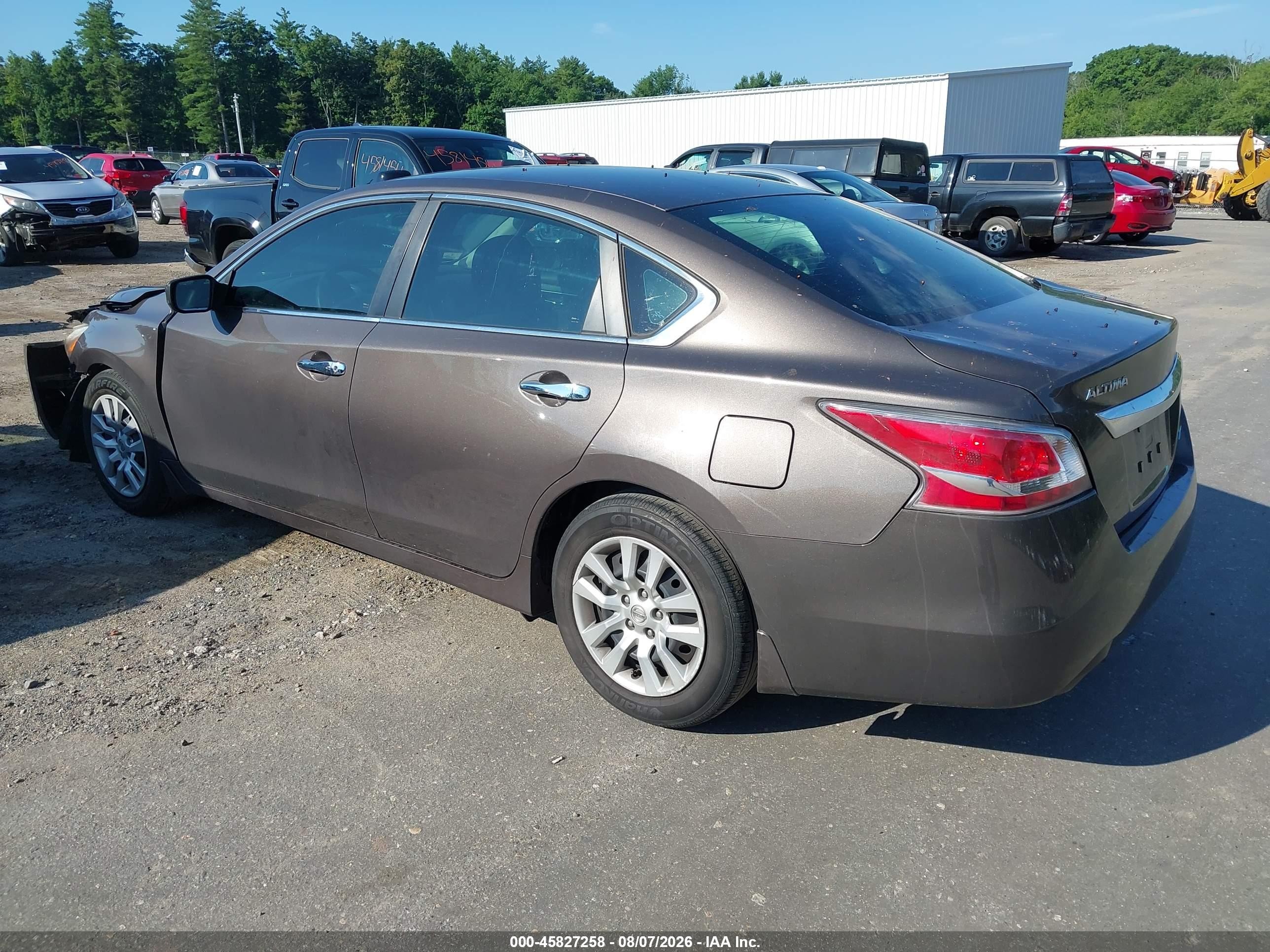 2014 Nissan Altima 2.5/2.5 S/2.5 Sl/2.5 Sv Brown vin: 1N4AL3AP8EN366894
