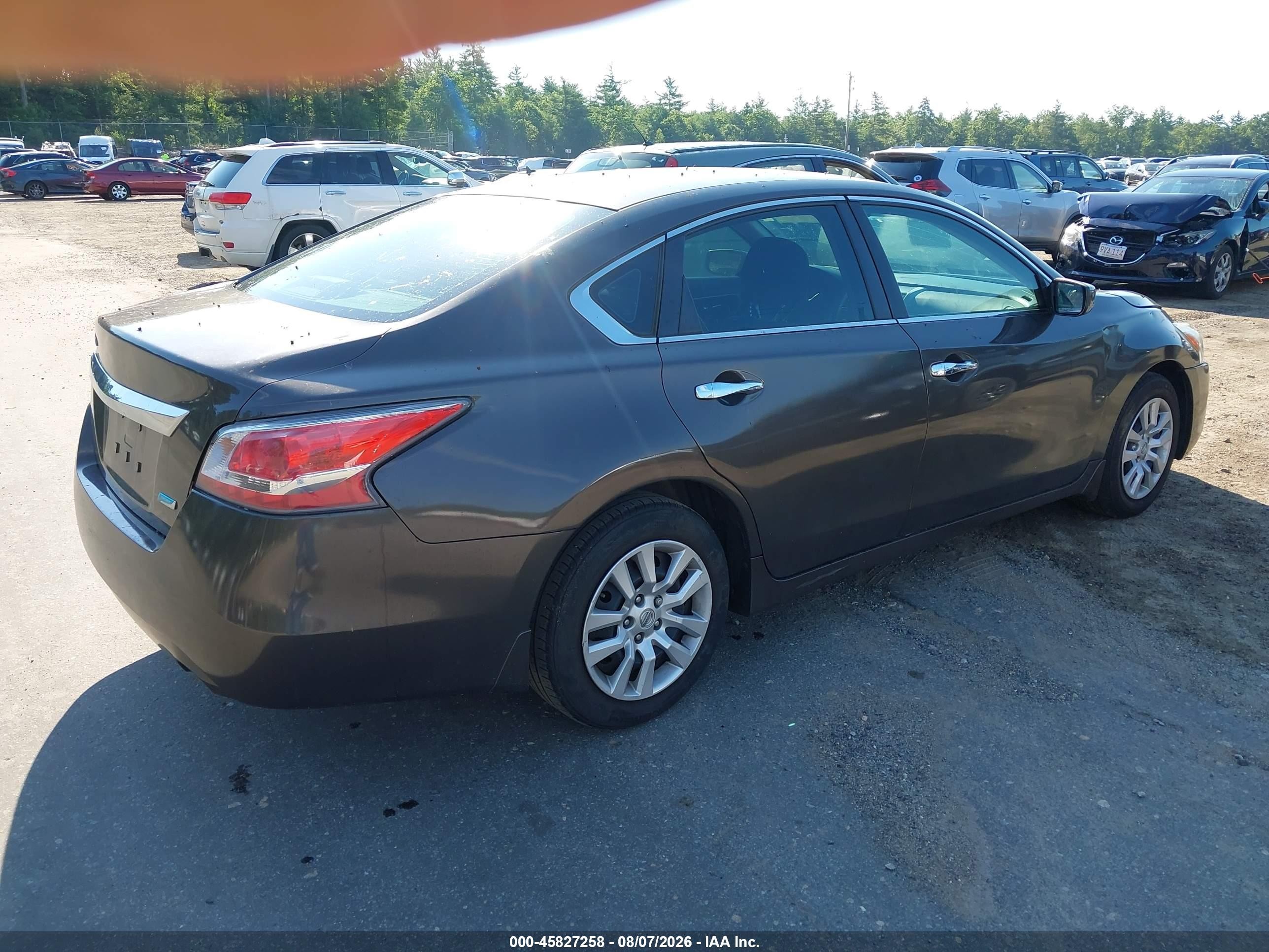 2014 Nissan Altima 2.5/2.5 S/2.5 Sl/2.5 Sv Brown vin: 1N4AL3AP8EN366894