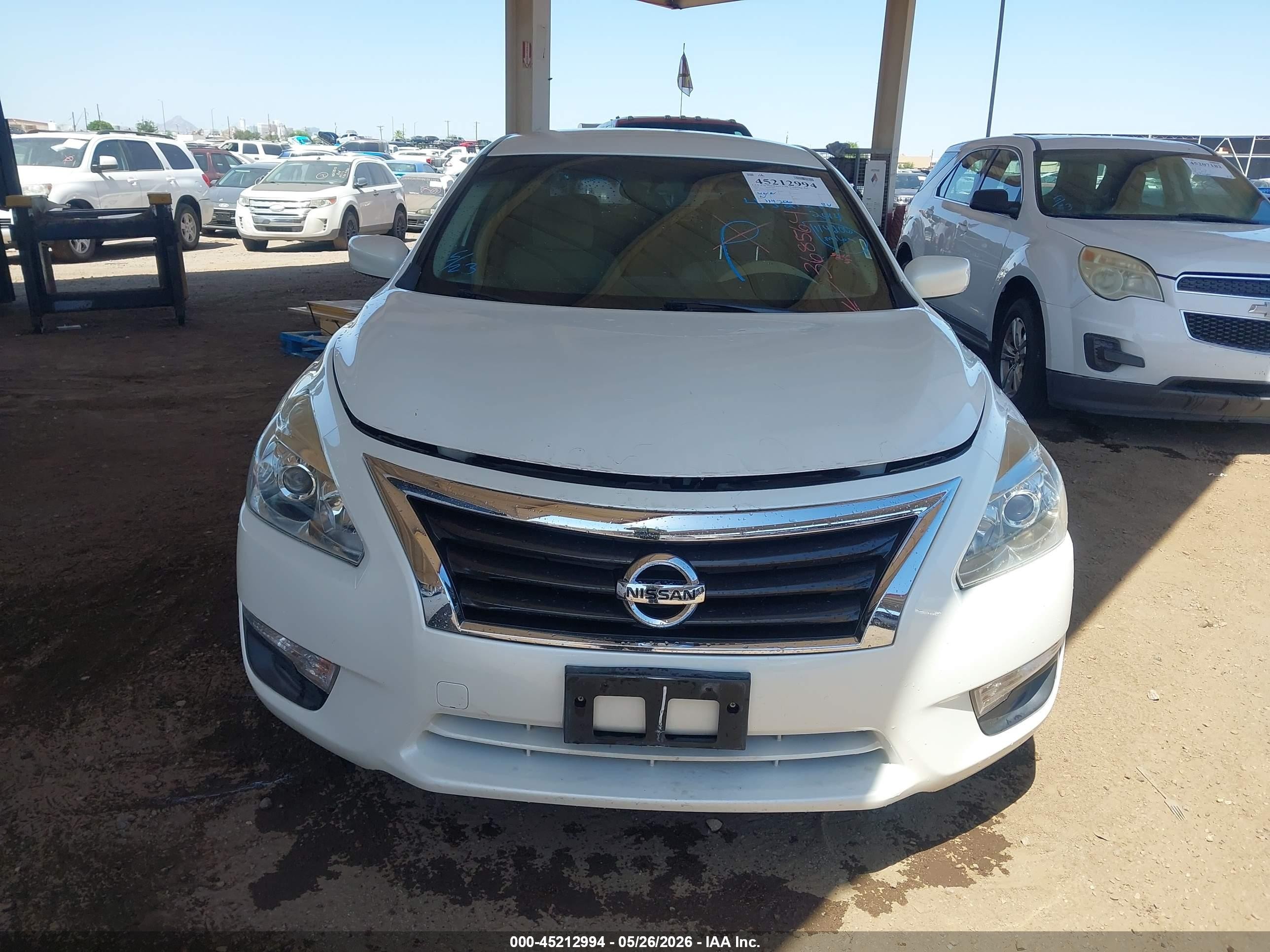 2014 Nissan Altima 2.5 S Белый vin: 1N4AL3AP8EN368564