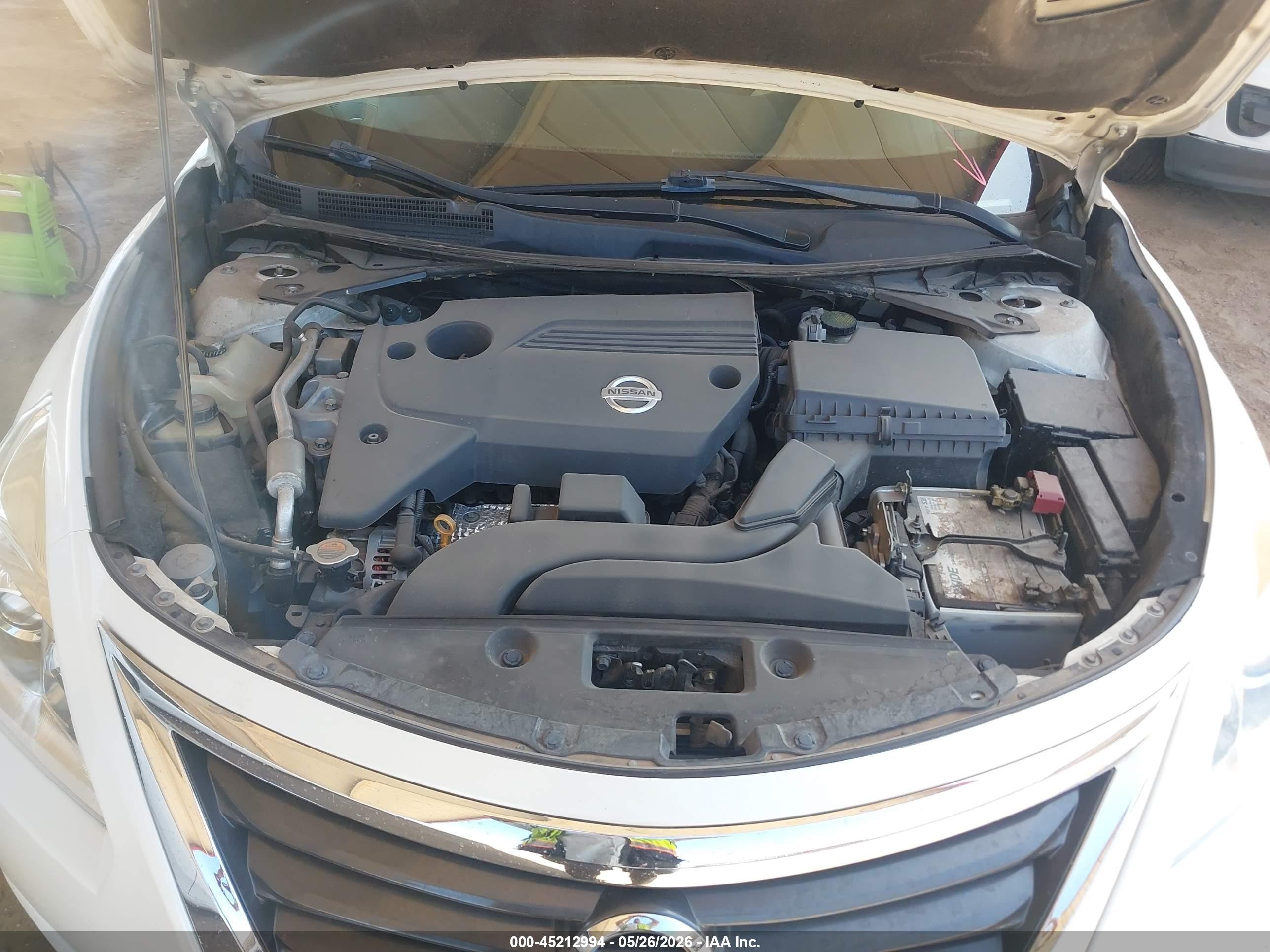 2014 Nissan Altima 2.5 S Белый vin: 1N4AL3AP8EN368564