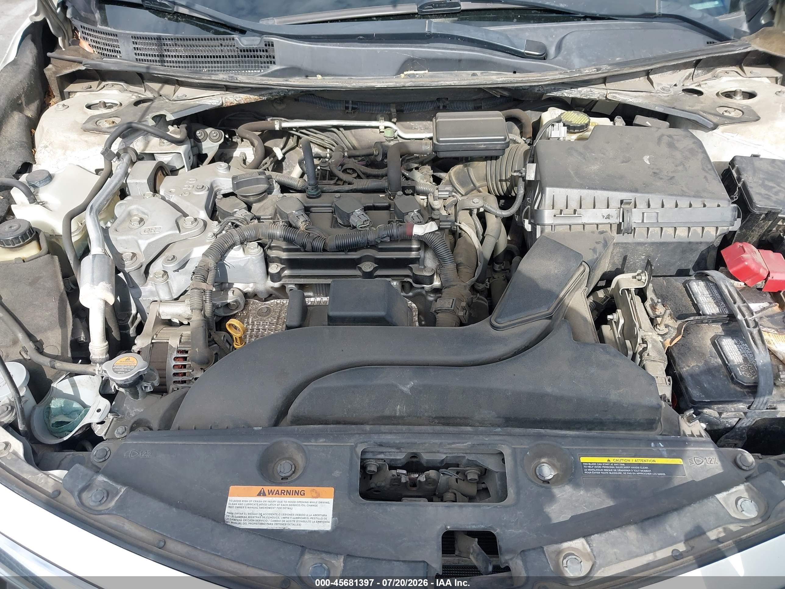 2014 Nissan Altima 2.5 S White vin: 1N4AL3AP8EN378012