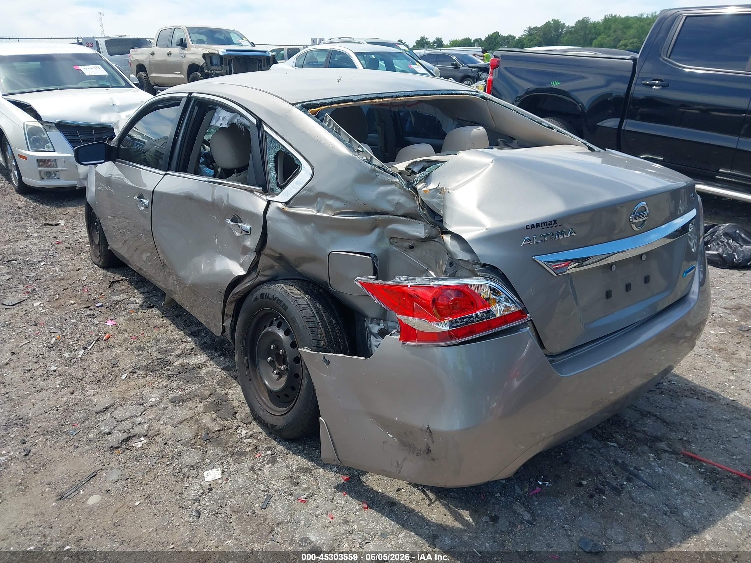 2014 Nissan Altima 2.5 S Tan vin: 1N4AL3AP8EN378379
