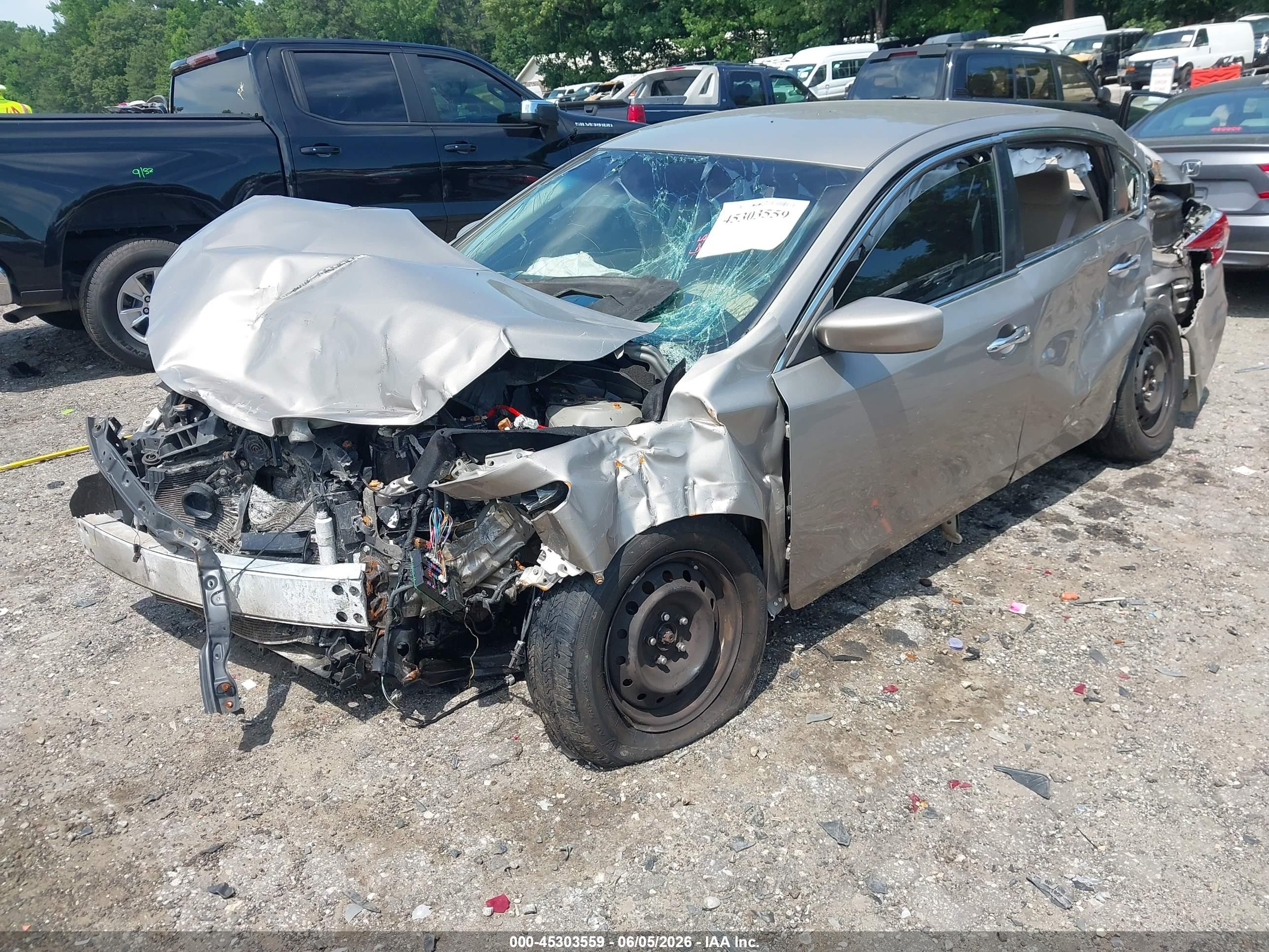 2014 Nissan Altima 2.5 S Tan vin: 1N4AL3AP8EN378379