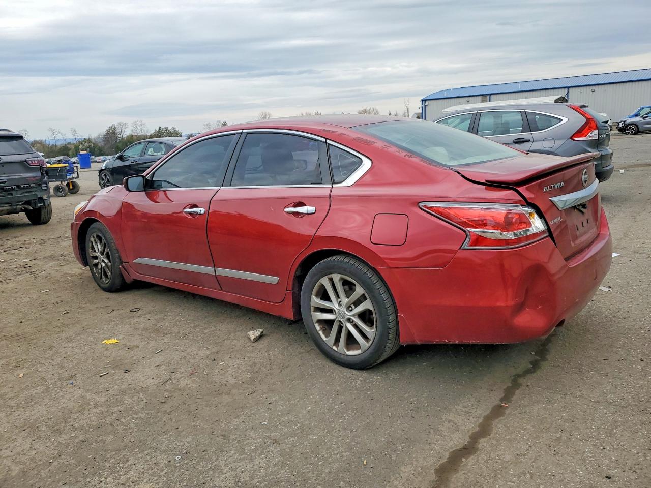 2015 Nissan Altima 2.5 S Red vin: 1N4AL3AP8FC108632