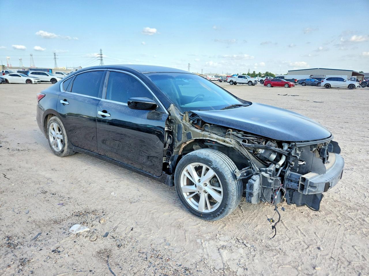 2015 Nissan Altima 2.5 Sv Black vin: 1N4AL3AP8FC110574