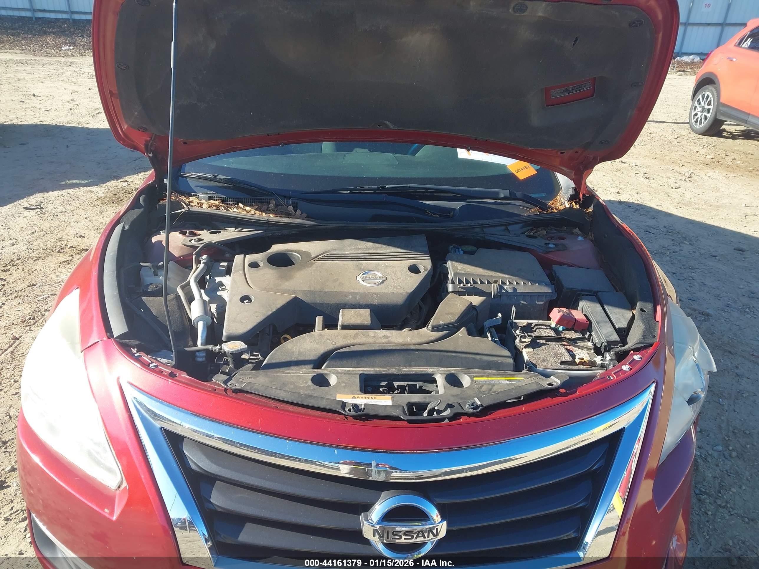 2015 Nissan Altima 2.5 S Red vin: 1N4AL3AP8FC115161