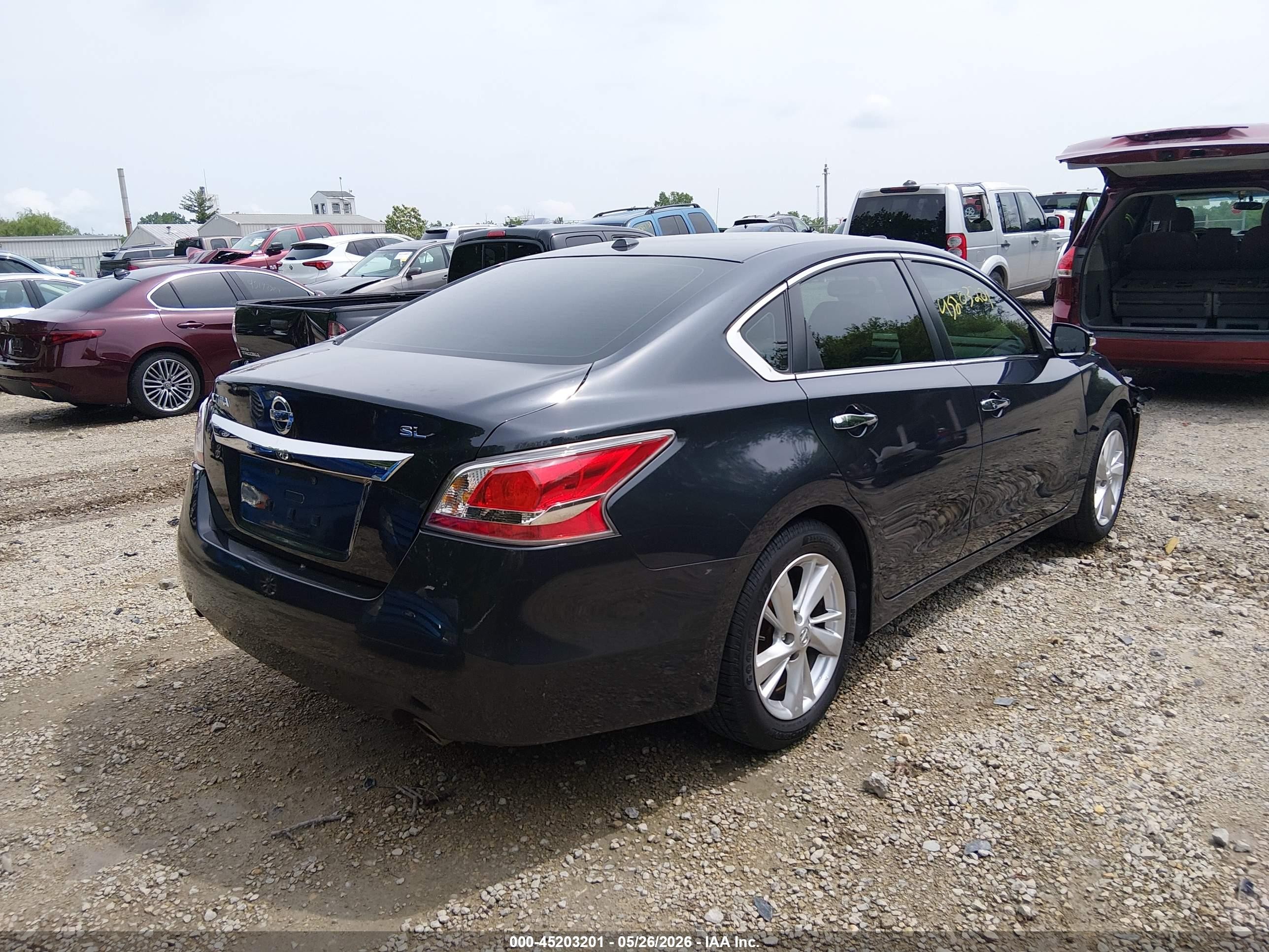2015 Nissan Altima 2.5/2.5 S/2.5 Sl/2.5 Sv Black vin: 1N4AL3AP8FC126662