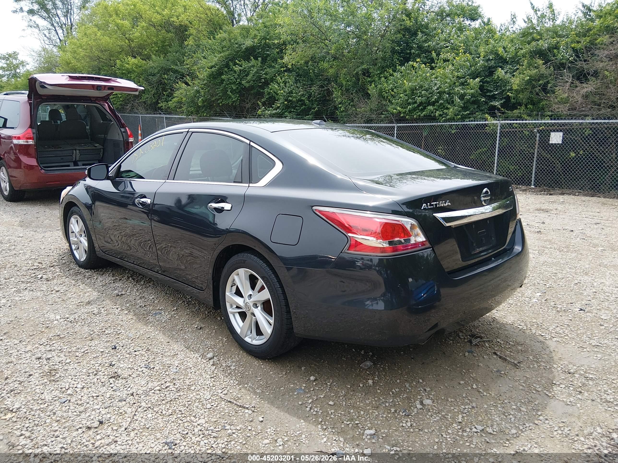 2015 Nissan Altima 2.5/2.5 S/2.5 Sl/2.5 Sv Black vin: 1N4AL3AP8FC126662