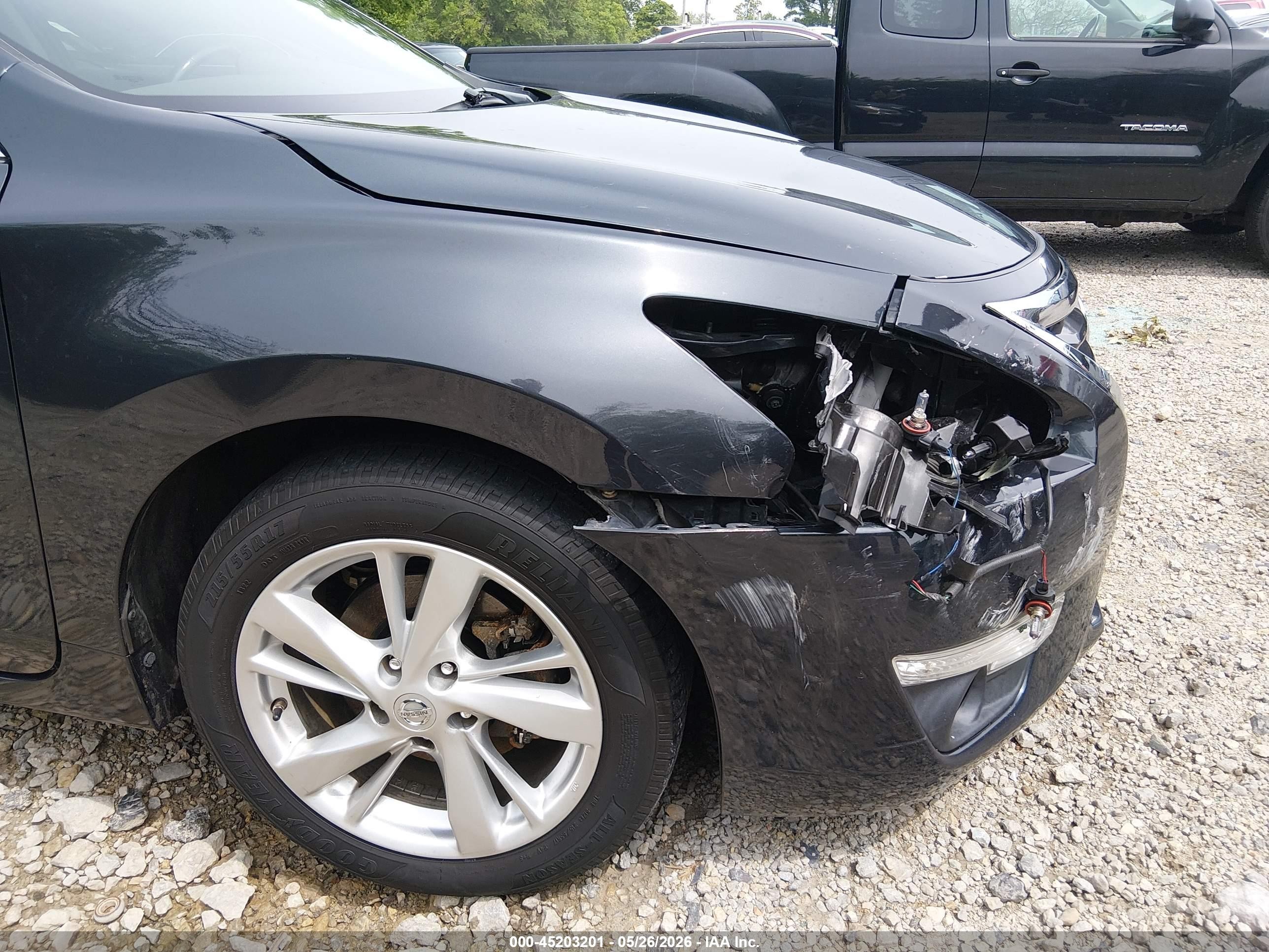 2015 Nissan Altima 2.5/2.5 S/2.5 Sl/2.5 Sv Black vin: 1N4AL3AP8FC126662