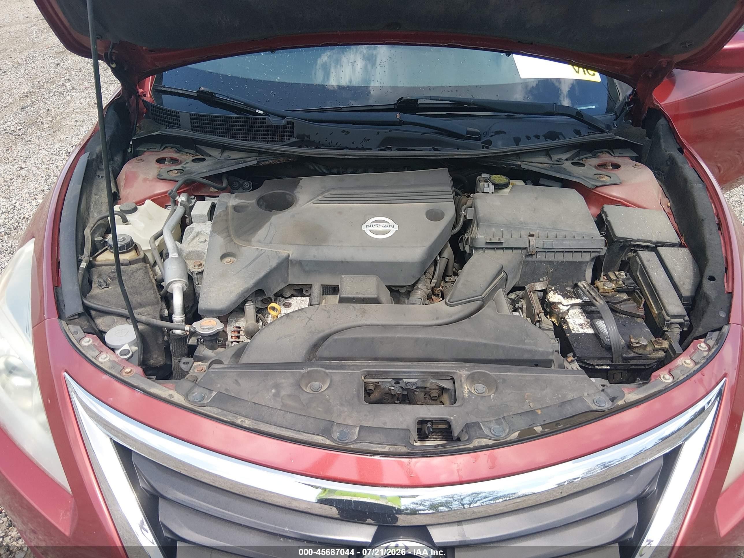 2015 Nissan Altima 2.5 S Red vin: 1N4AL3AP8FC126743