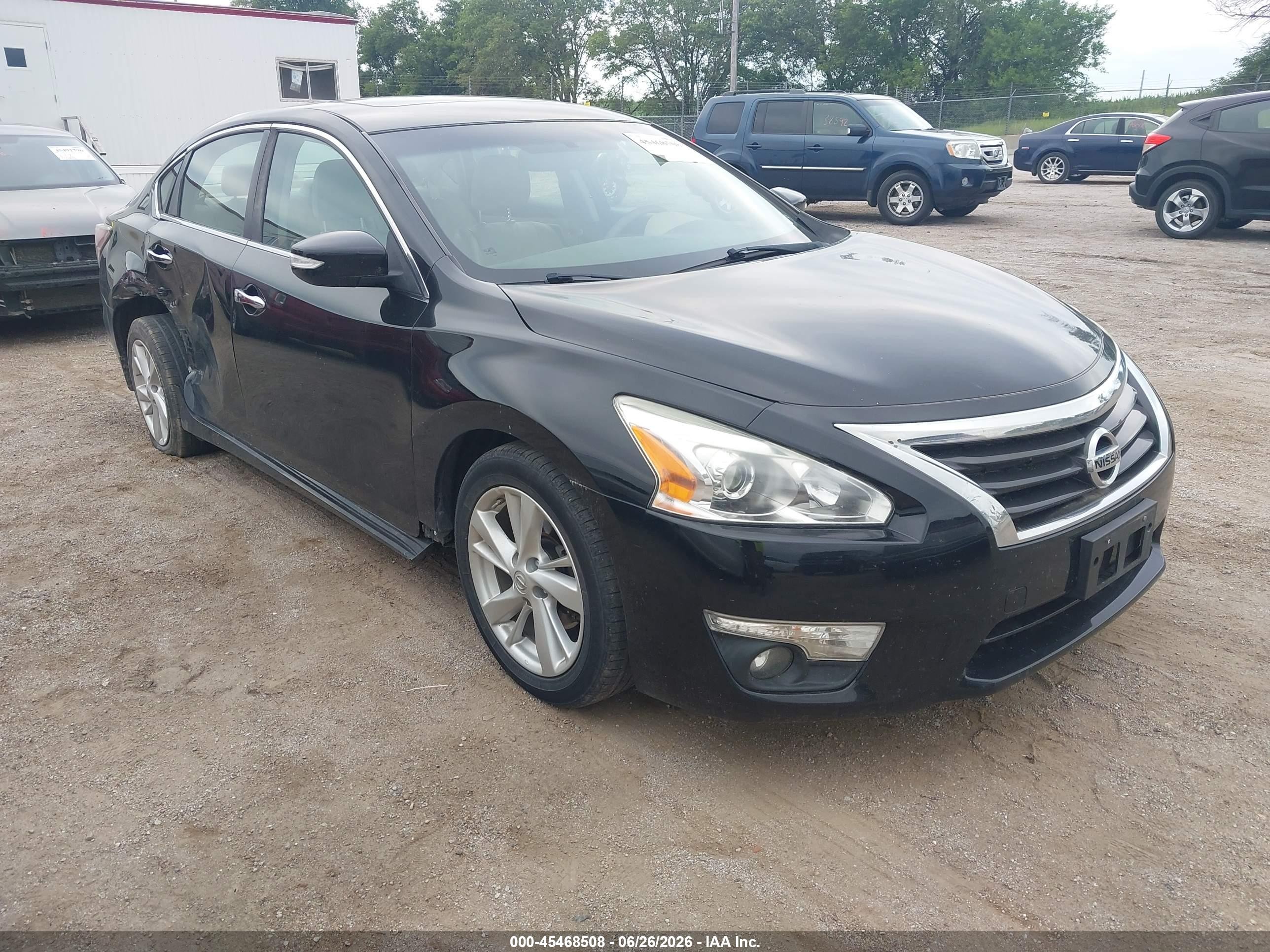 2015 Nissan Altima 2.5 Sl Black vin: 1N4AL3AP8FC128931