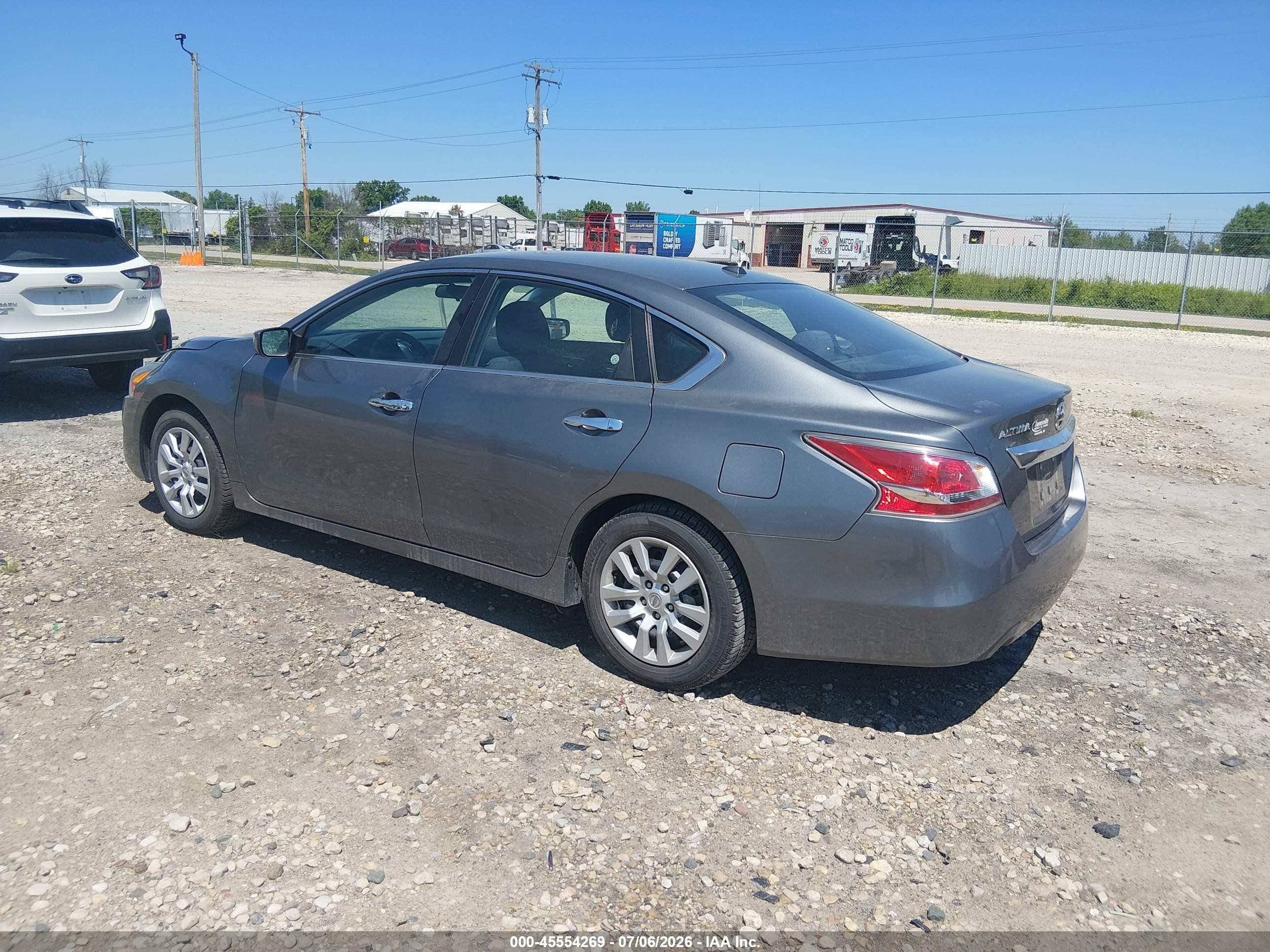 2015 Nissan Altima 2.5/2.5 S/2.5 Sl/2.5 Sv Gray vin: 1N4AL3AP8FC139539