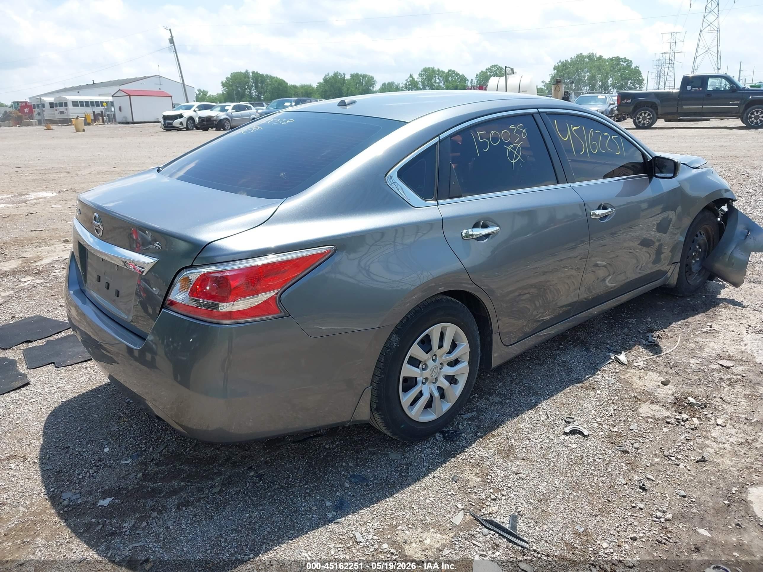 2015 Nissan Altima 2.5 S Gray vin: 1N4AL3AP8FC150038