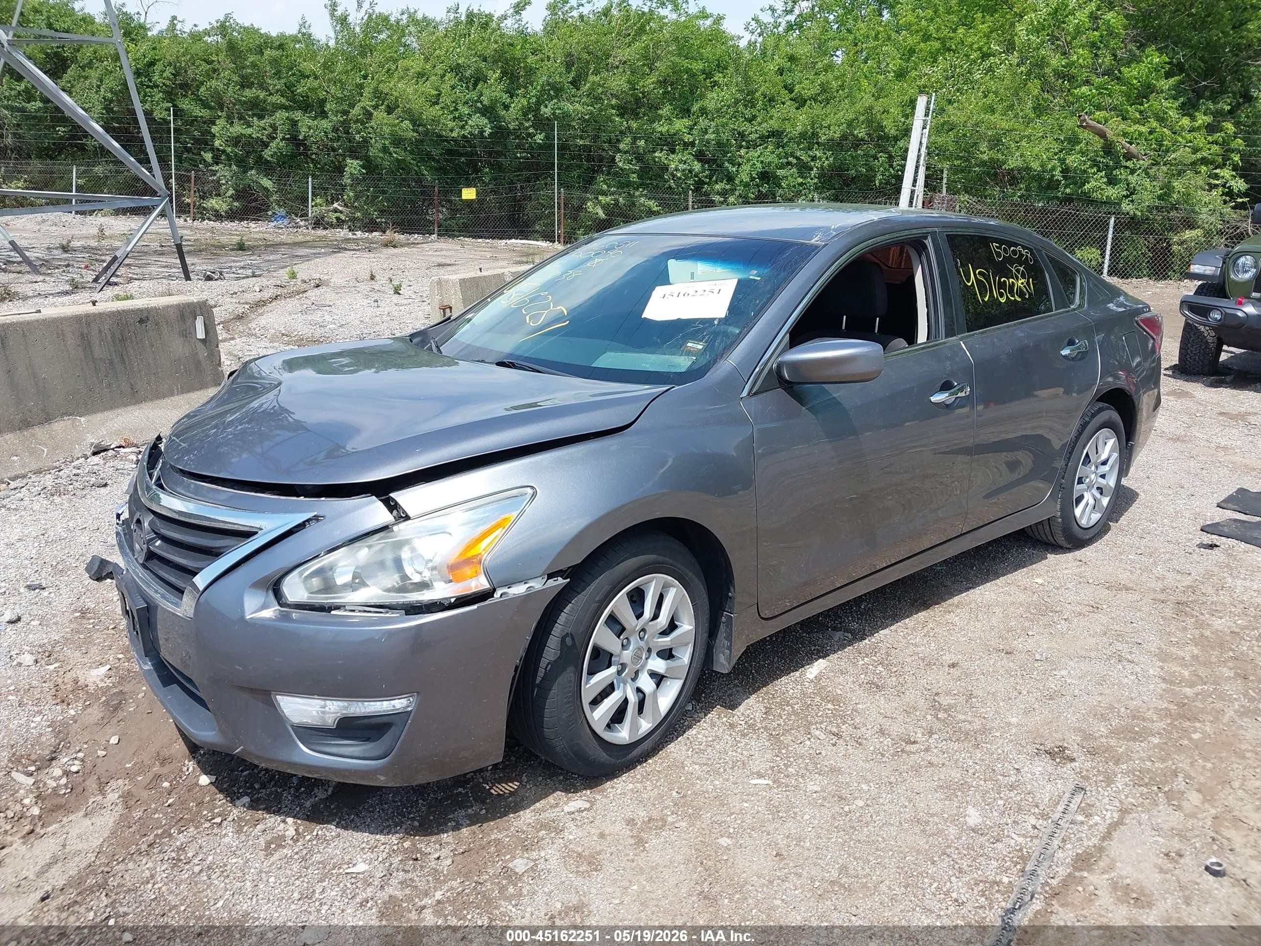 2015 Nissan Altima 2.5 S Gray vin: 1N4AL3AP8FC150038