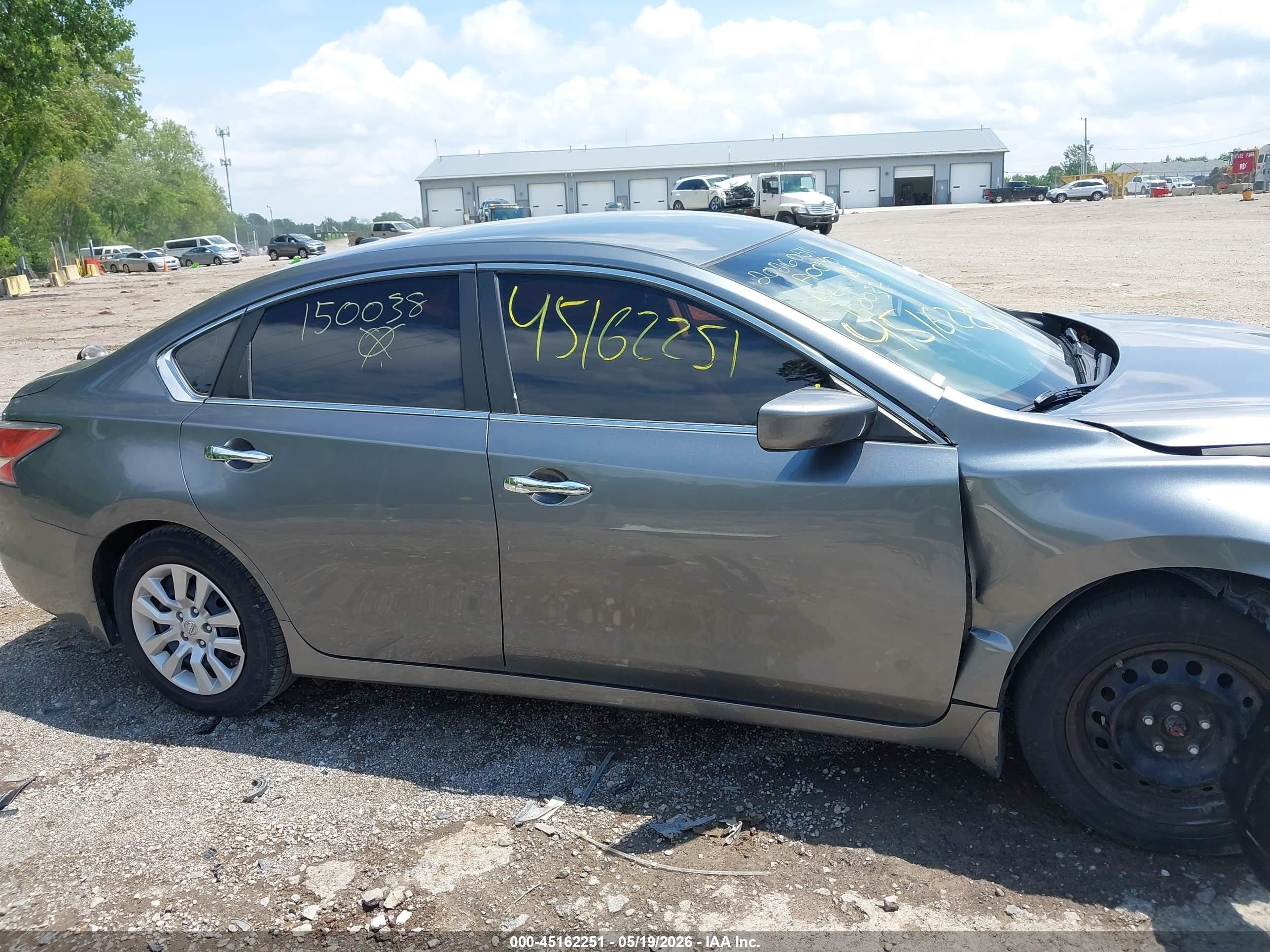 2015 Nissan Altima 2.5 S Gray vin: 1N4AL3AP8FC150038