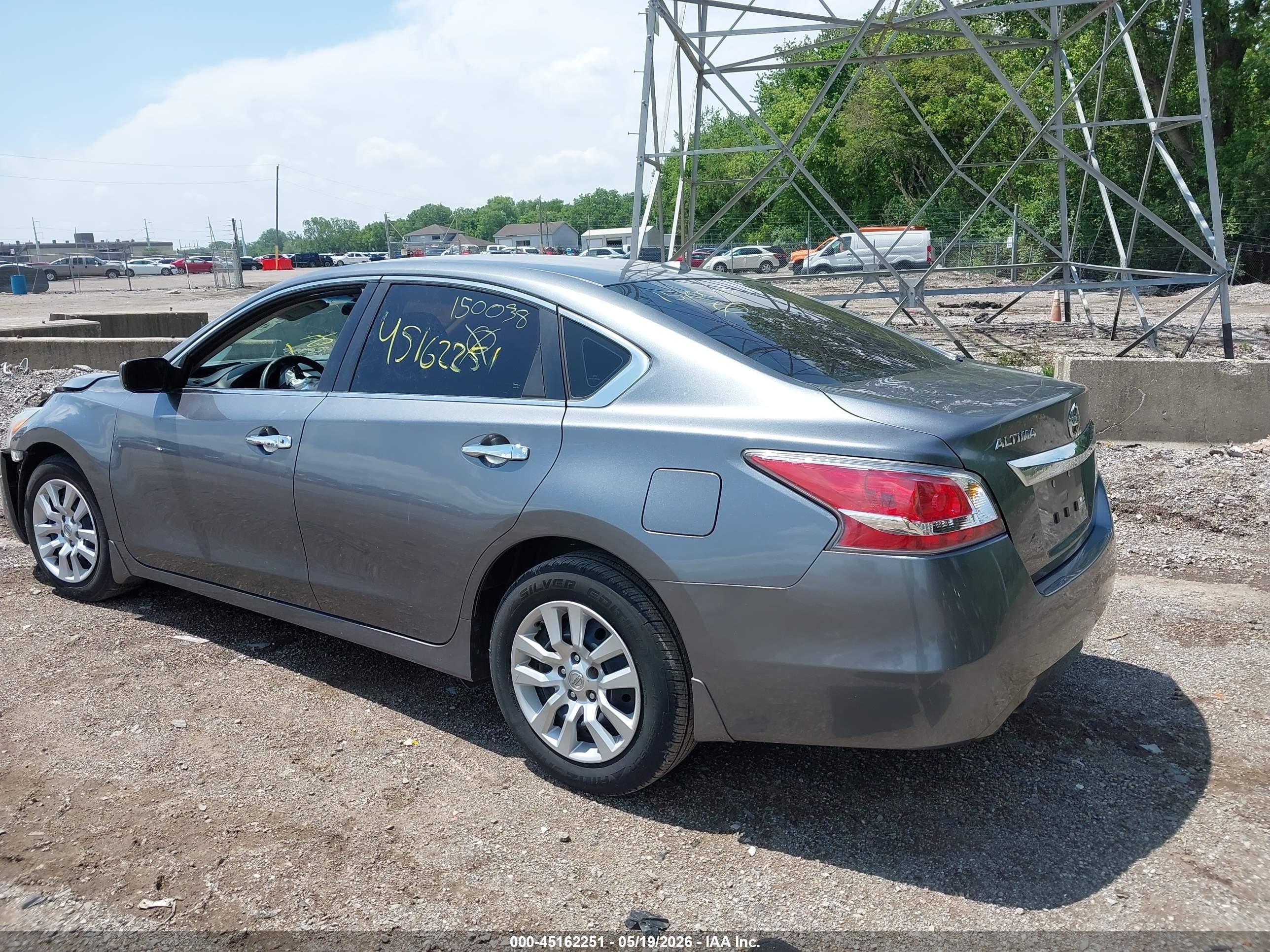 2015 Nissan Altima 2.5 S Gray vin: 1N4AL3AP8FC150038