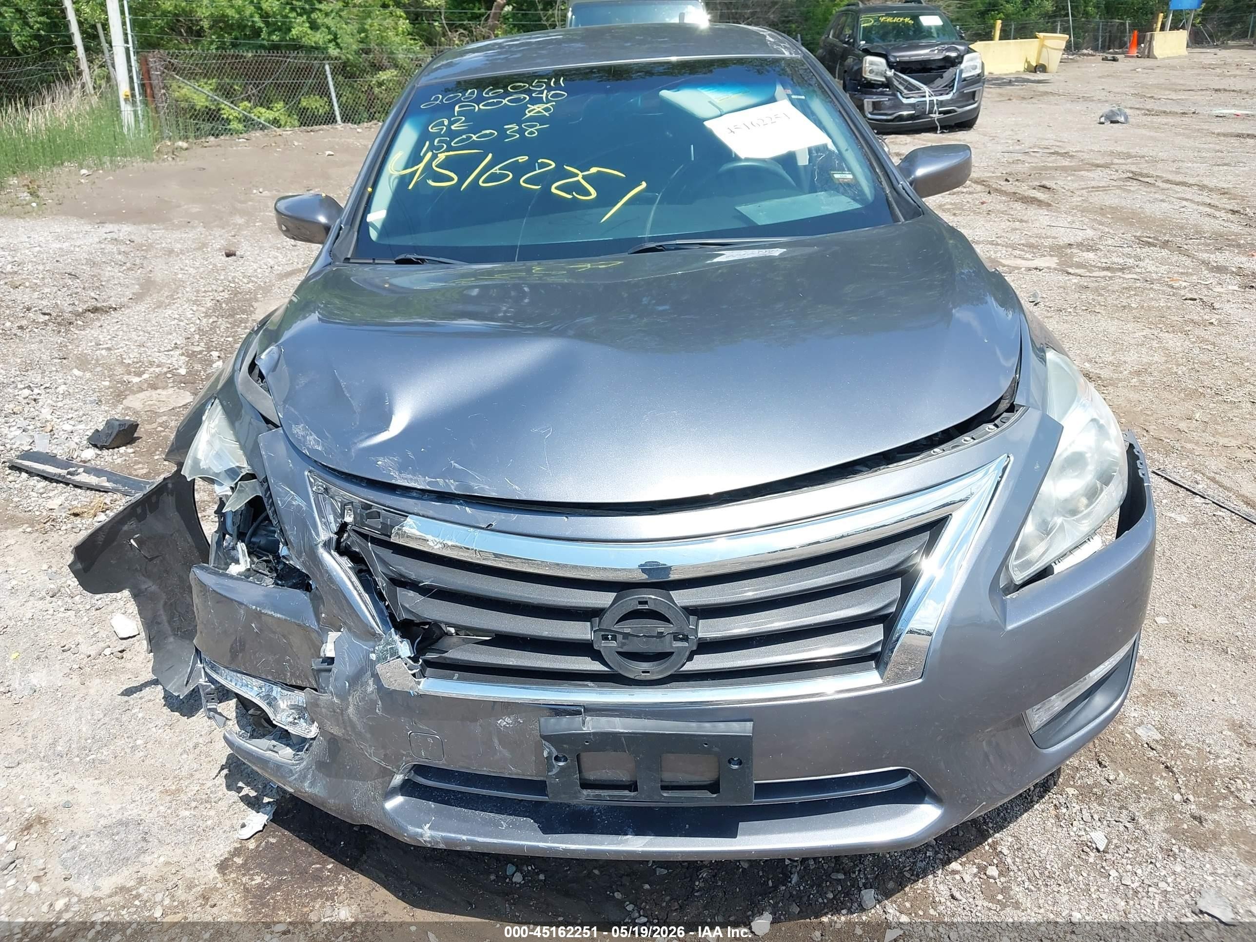 2015 Nissan Altima 2.5 S Gray vin: 1N4AL3AP8FC150038