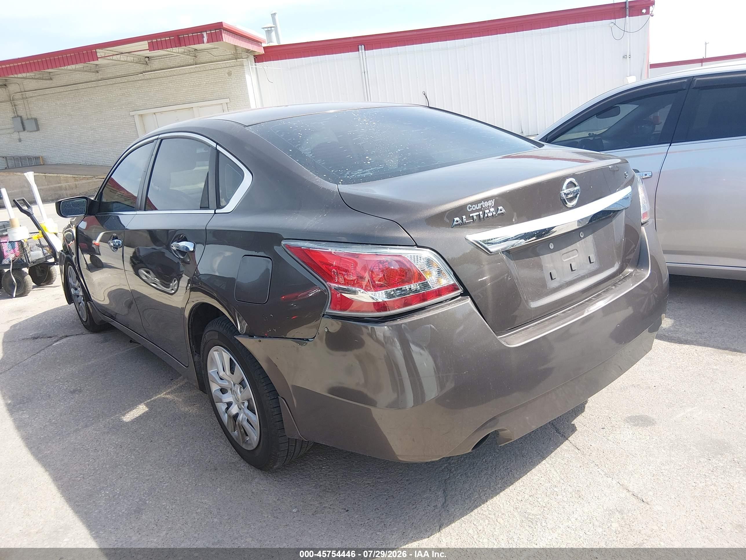 2015 Nissan Altima 2.5 S Brown vin: 1N4AL3AP8FC156731