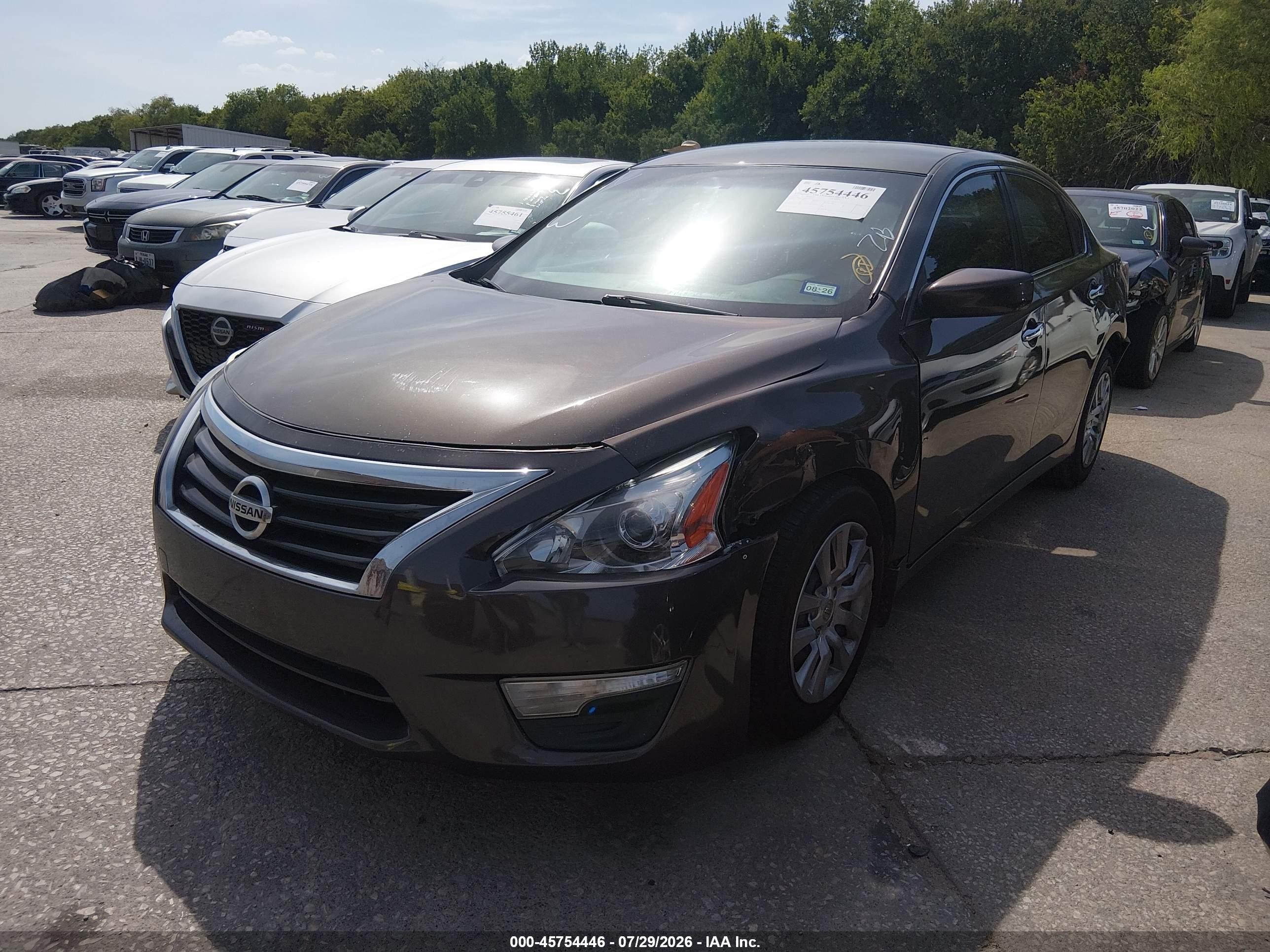 2015 Nissan Altima 2.5 S Brown vin: 1N4AL3AP8FC156731