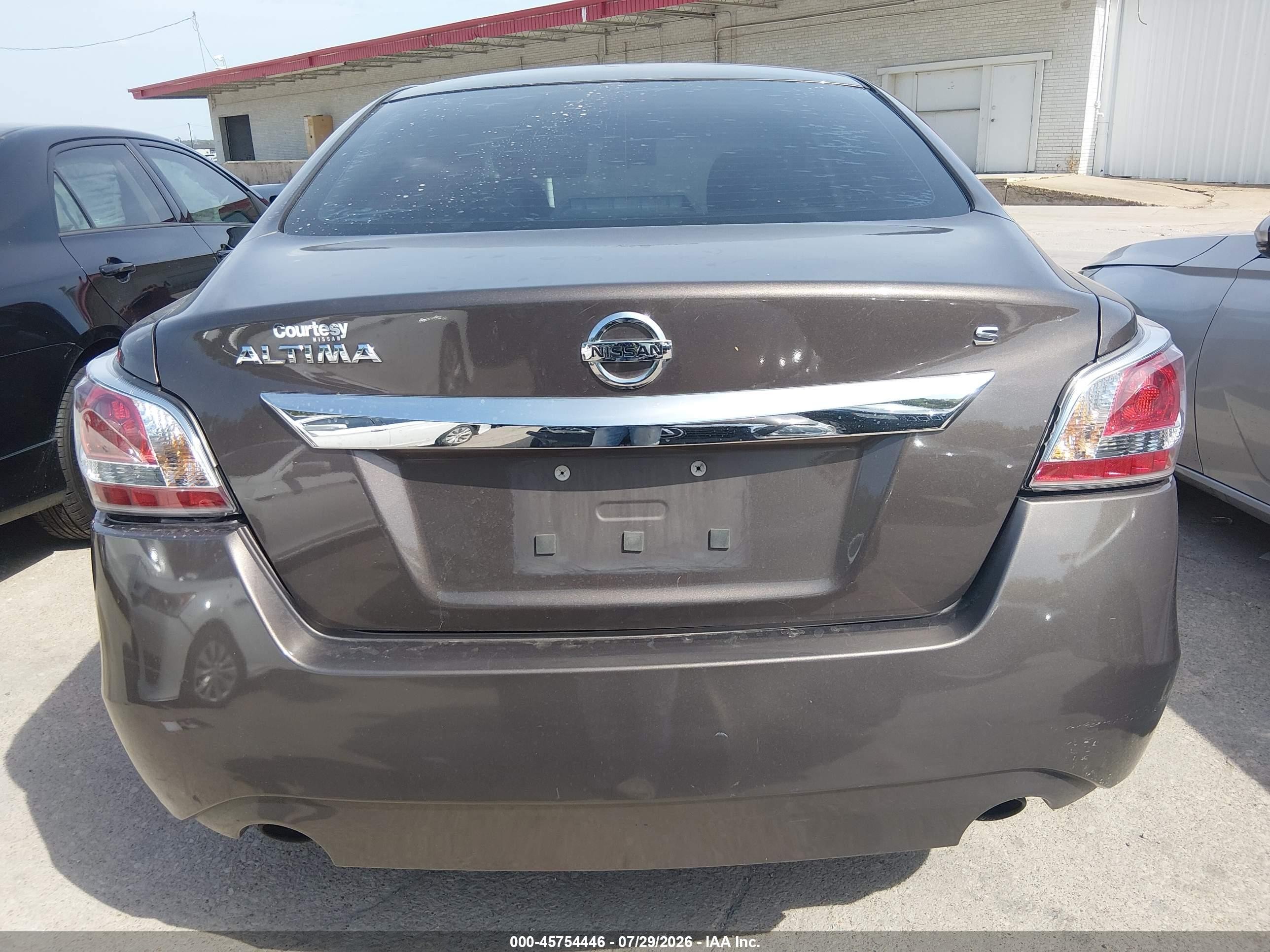 2015 Nissan Altima 2.5 S Brown vin: 1N4AL3AP8FC156731