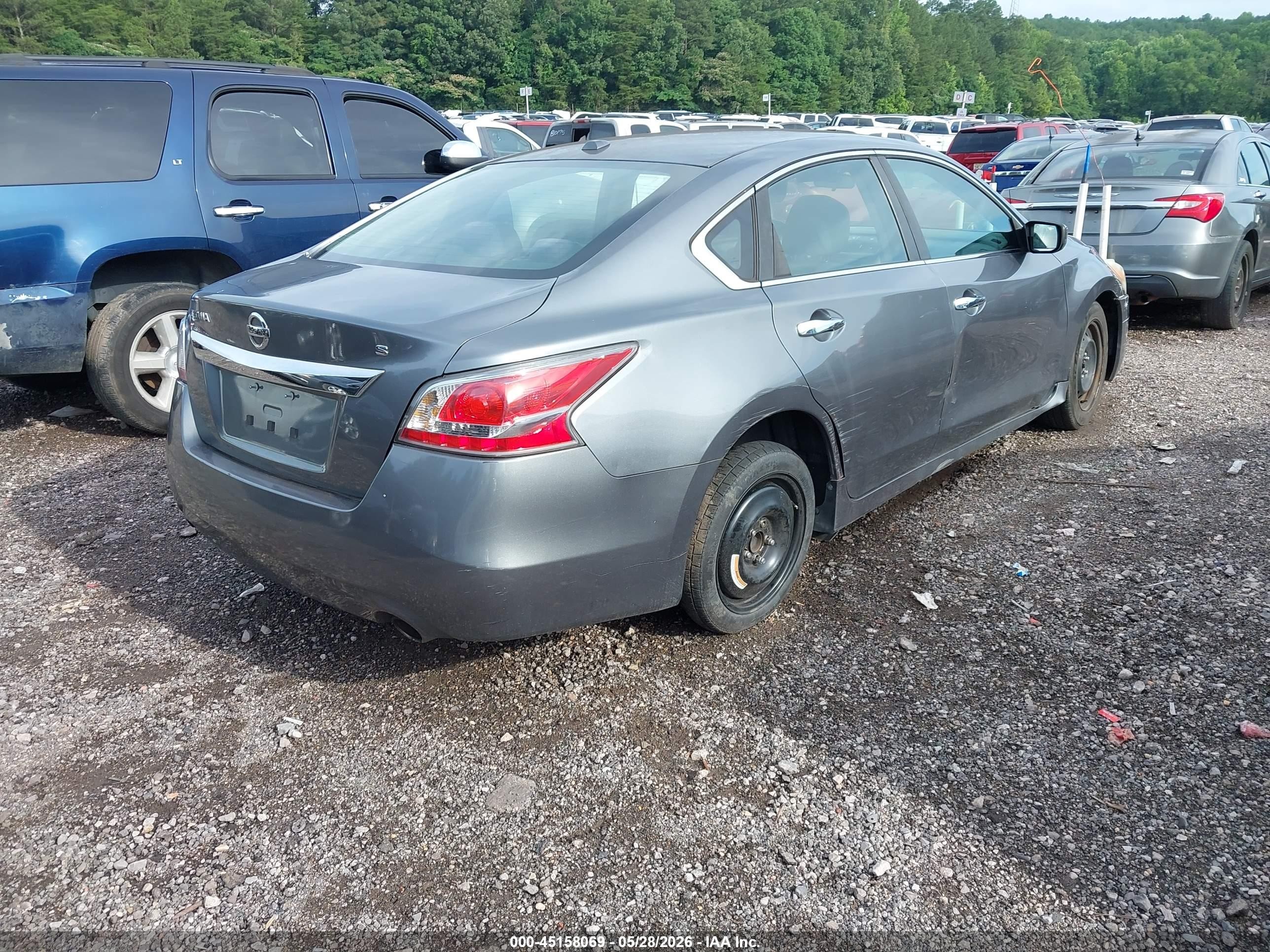 2015 Nissan Altima 2.5/2.5 S/2.5 Sl/2.5 Sv Gray vin: 1N4AL3AP8FC175392