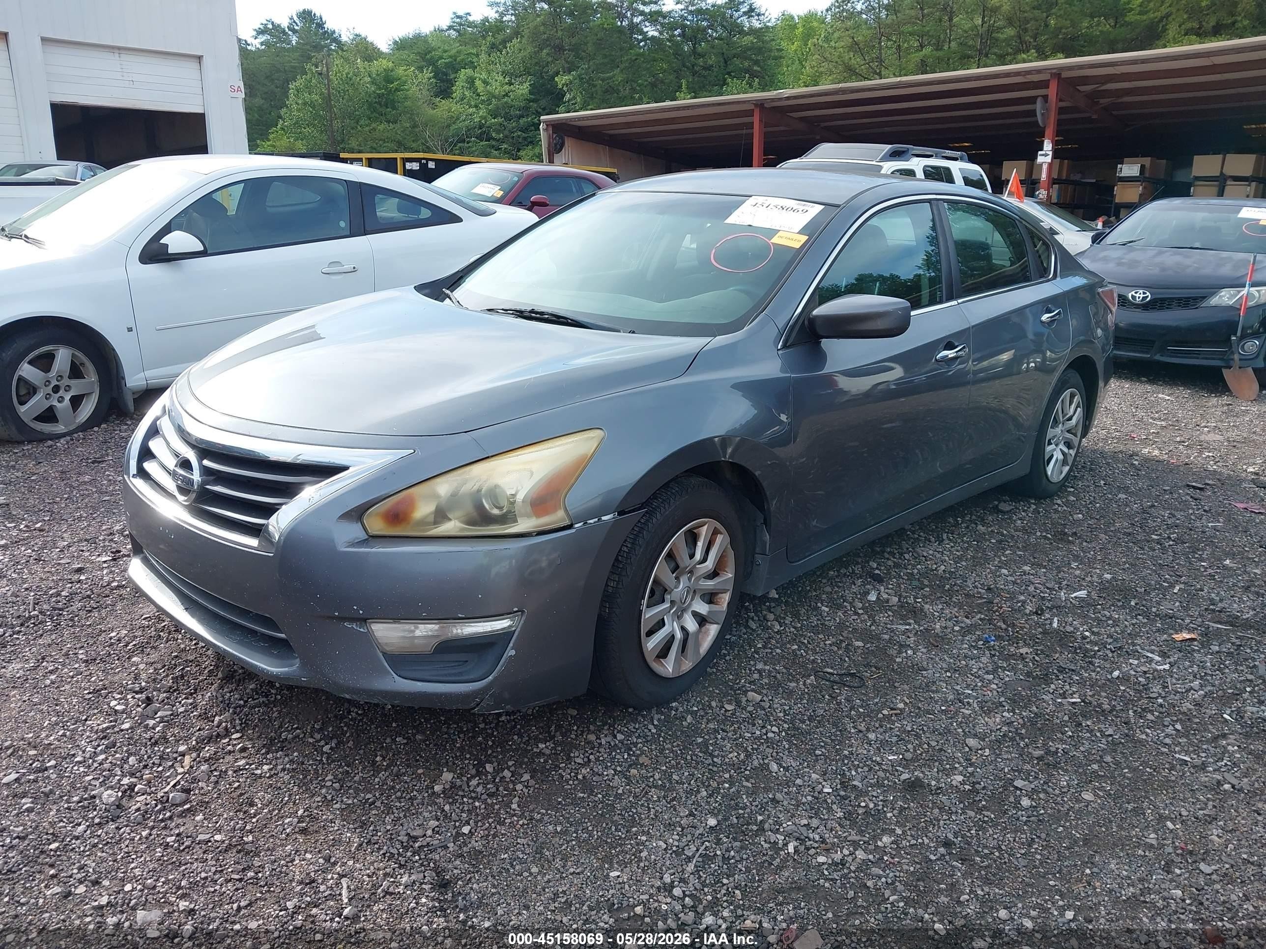 2015 Nissan Altima 2.5/2.5 S/2.5 Sl/2.5 Sv Gray vin: 1N4AL3AP8FC175392